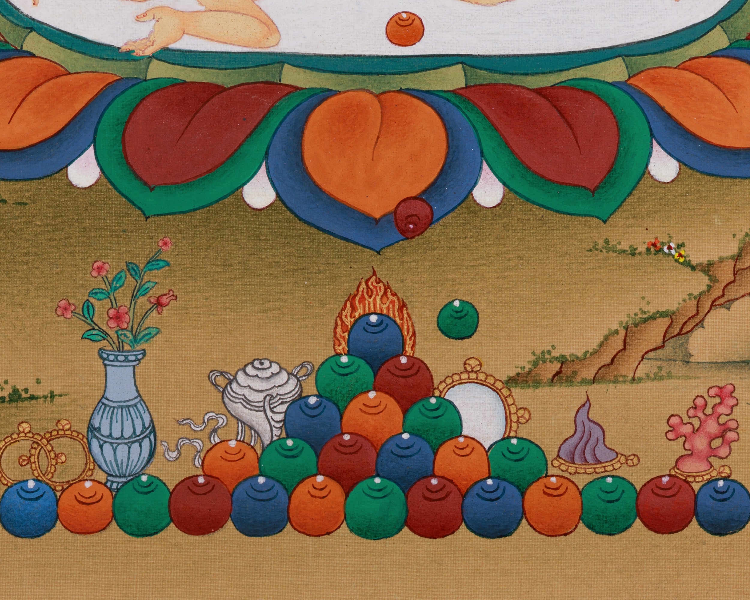 Sacred Standing Black Dzambhala | Wealth Deity for Spiritual and Material Abundance