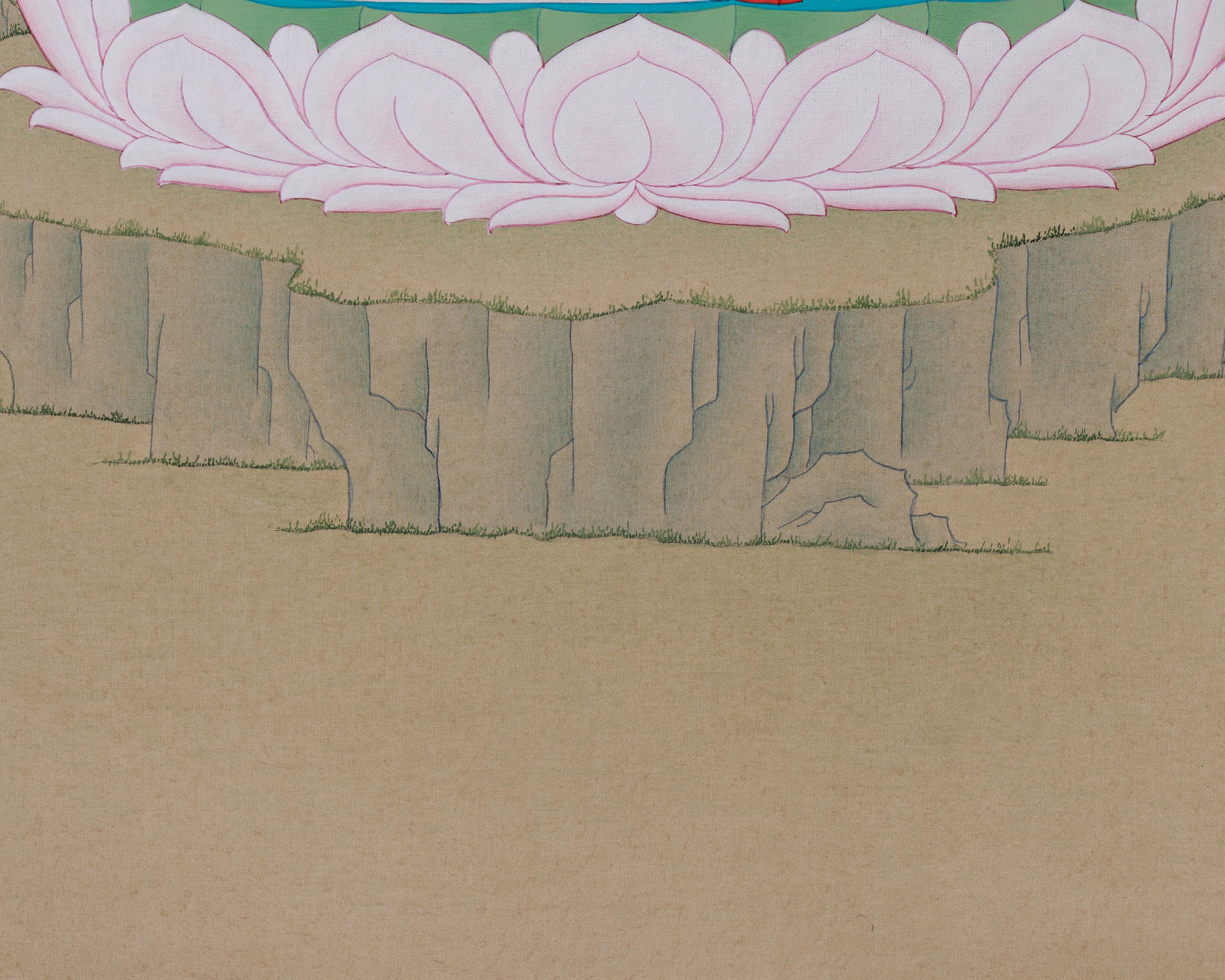 Tibetan Bodhisattva Tara | Seven-Eyed Goddess, White Dolma Artwork