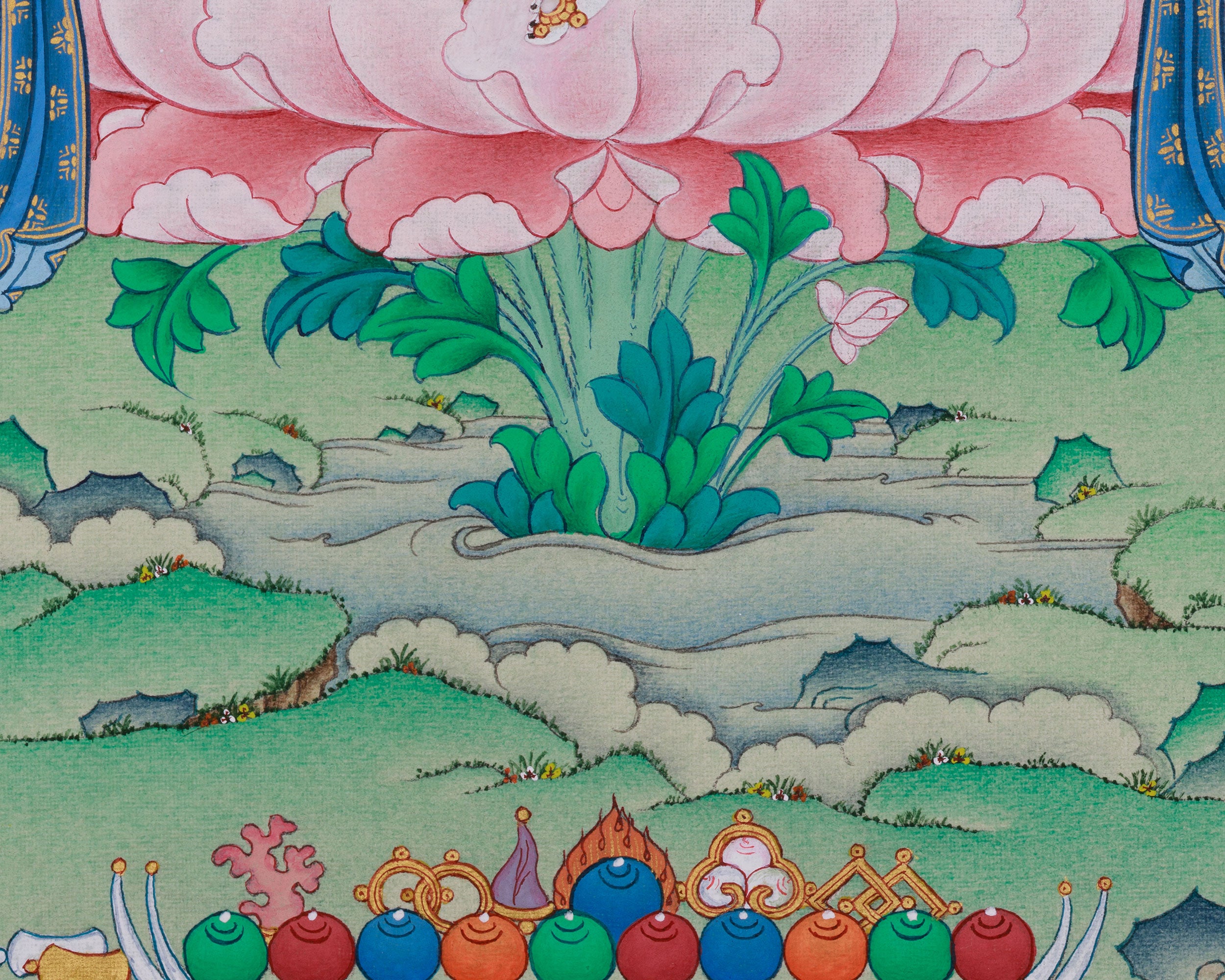 Princess Yeshe Tsogyal Thangka | Tantric Goddess of Wisdom