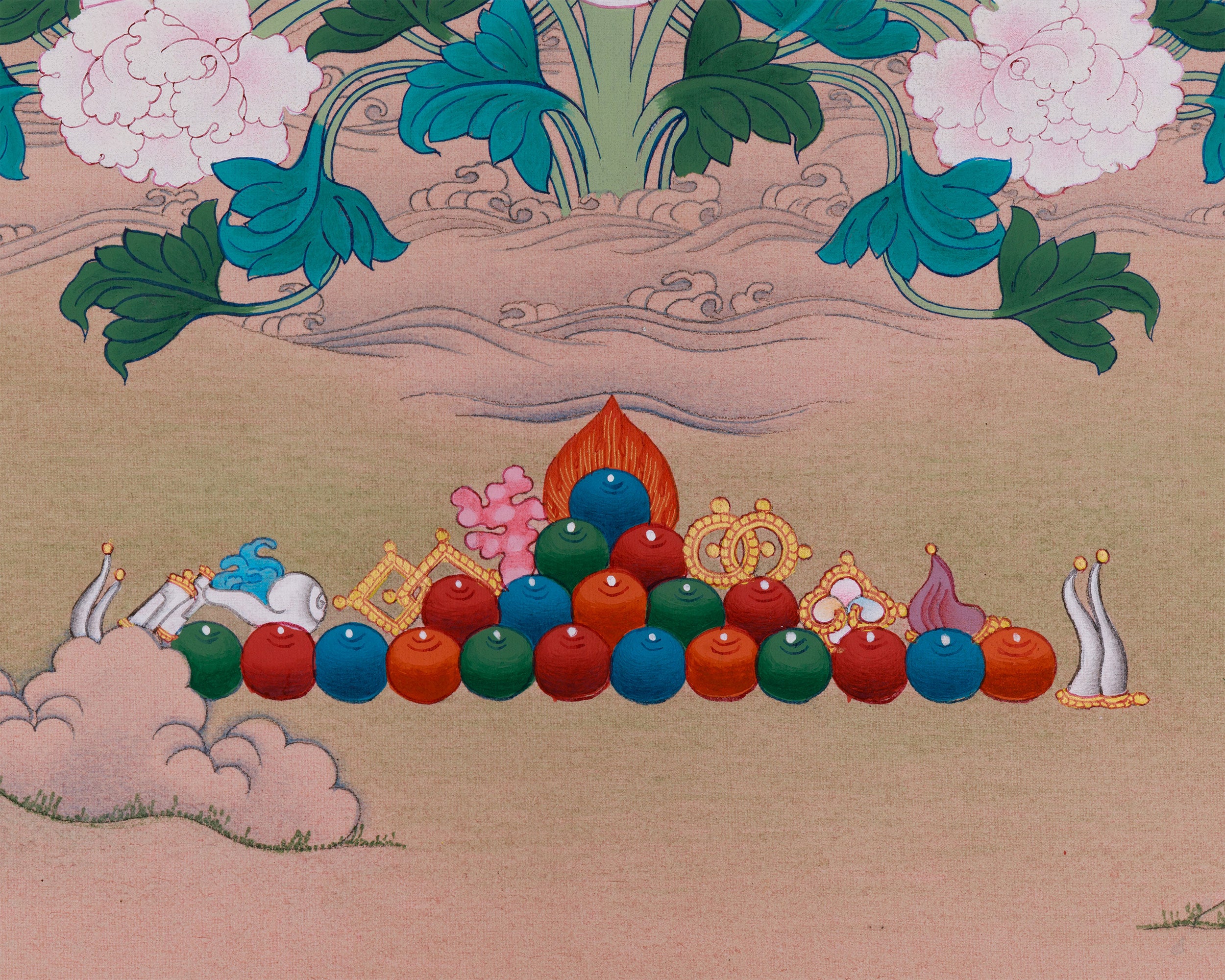 Tibetan Chenrezig Thangka | Bodhisattva of Infinite Compassion