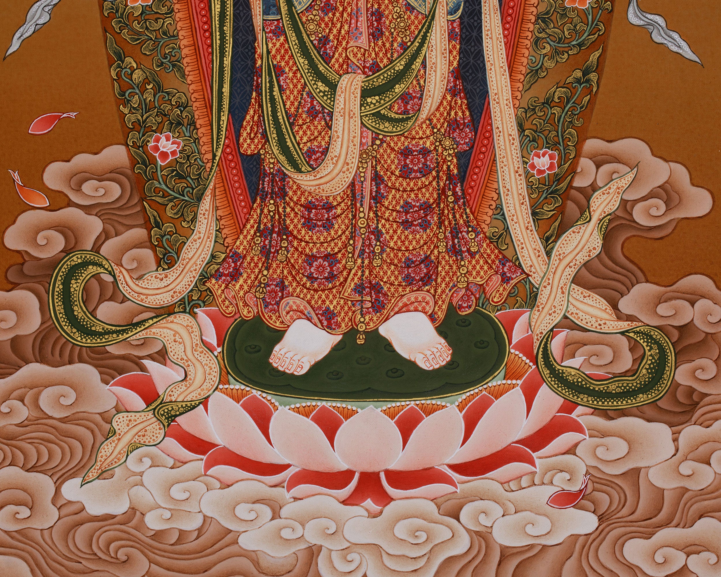 Goddess of Mercy | Japanese Style Thangka