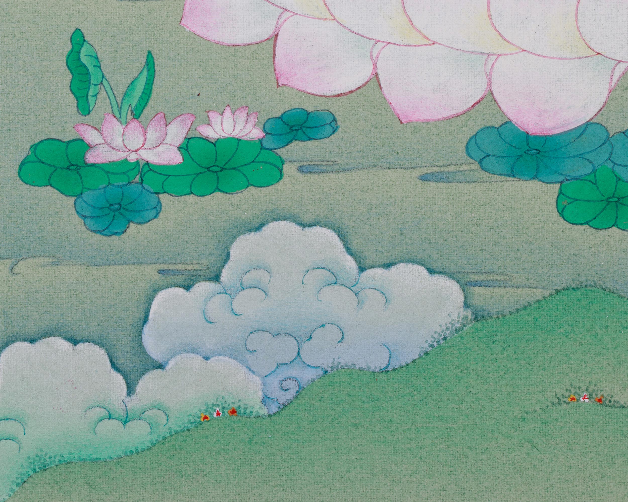 Compassionate Bodhisattva, Chenrezig Thangka