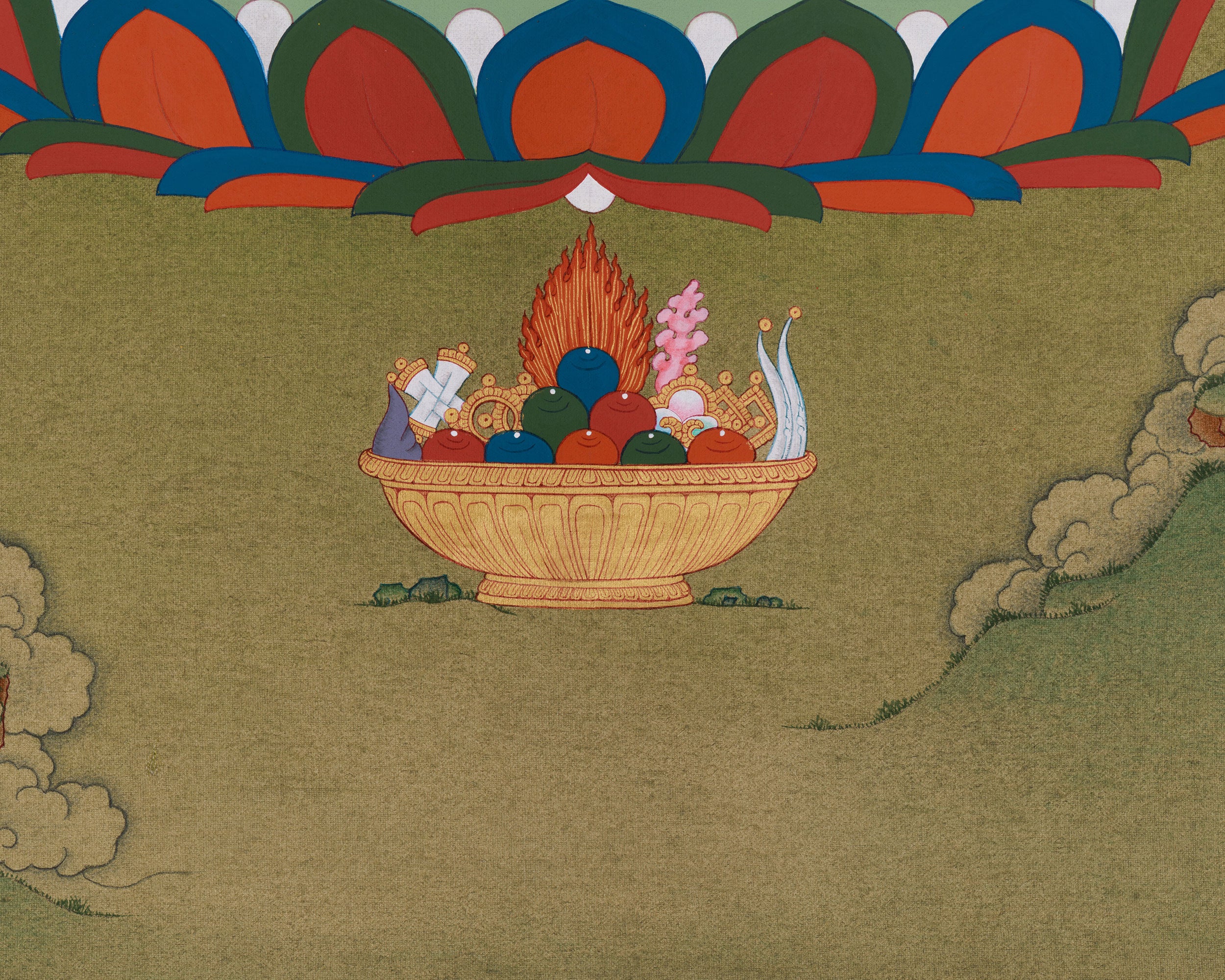 Shakyamuni Gautama Buddha Thangka | Symbol of Enlightenment, Peace & Inner Awakening