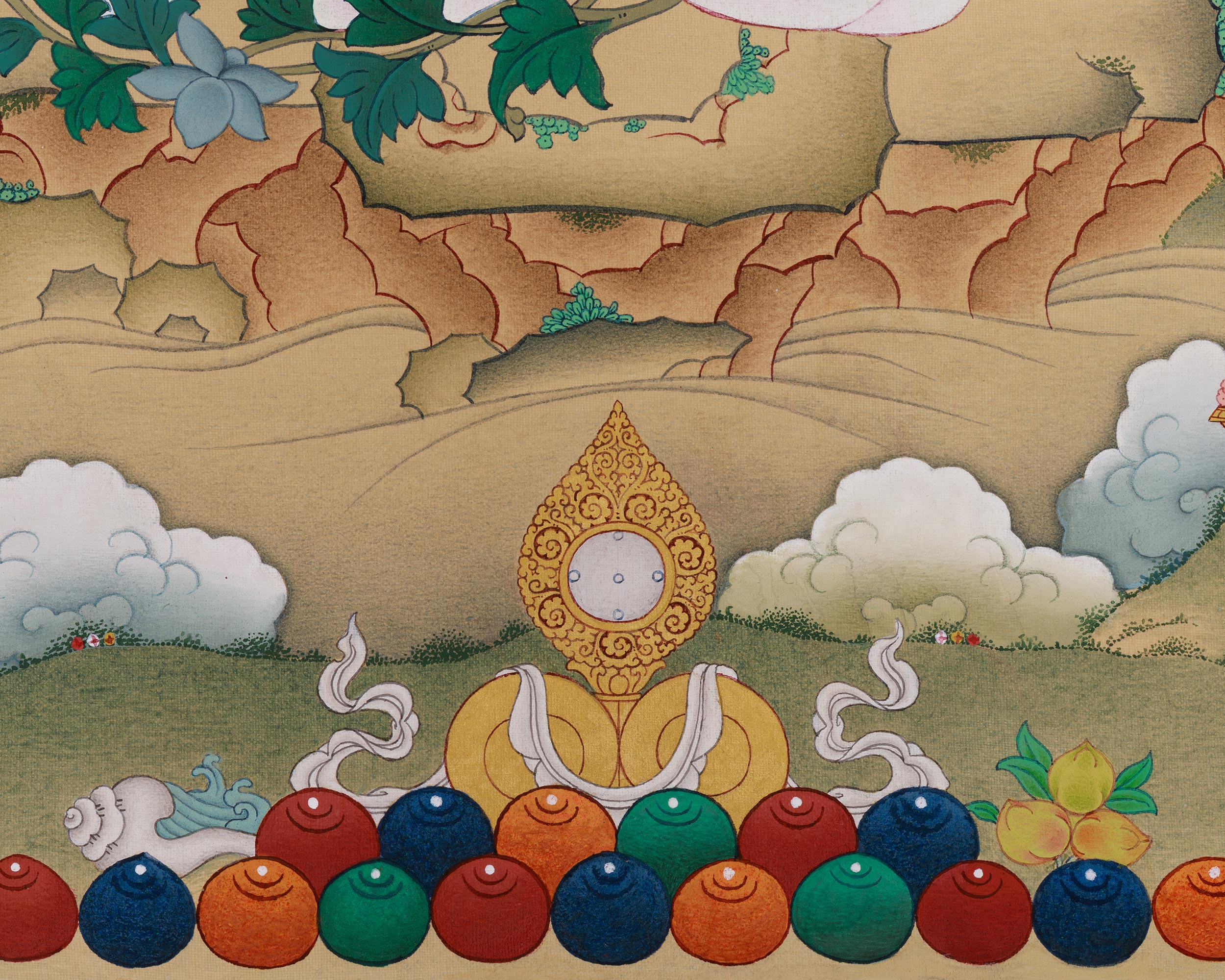Green Tara: The Compassionate Goddess Thangka | Goddess of Liberation and Healing
