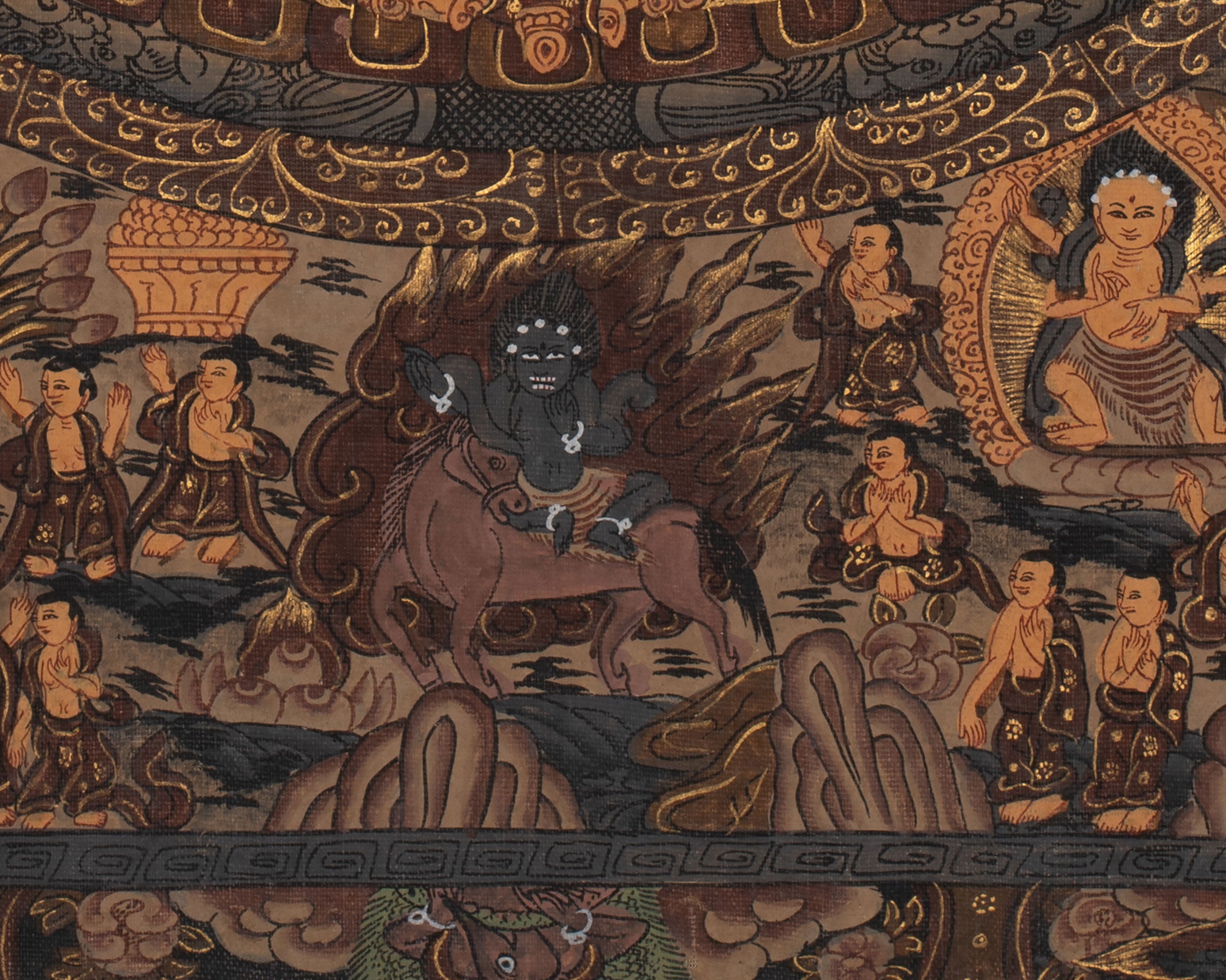Deity Mandala Thangka | Mandala for Meditation & Visualization