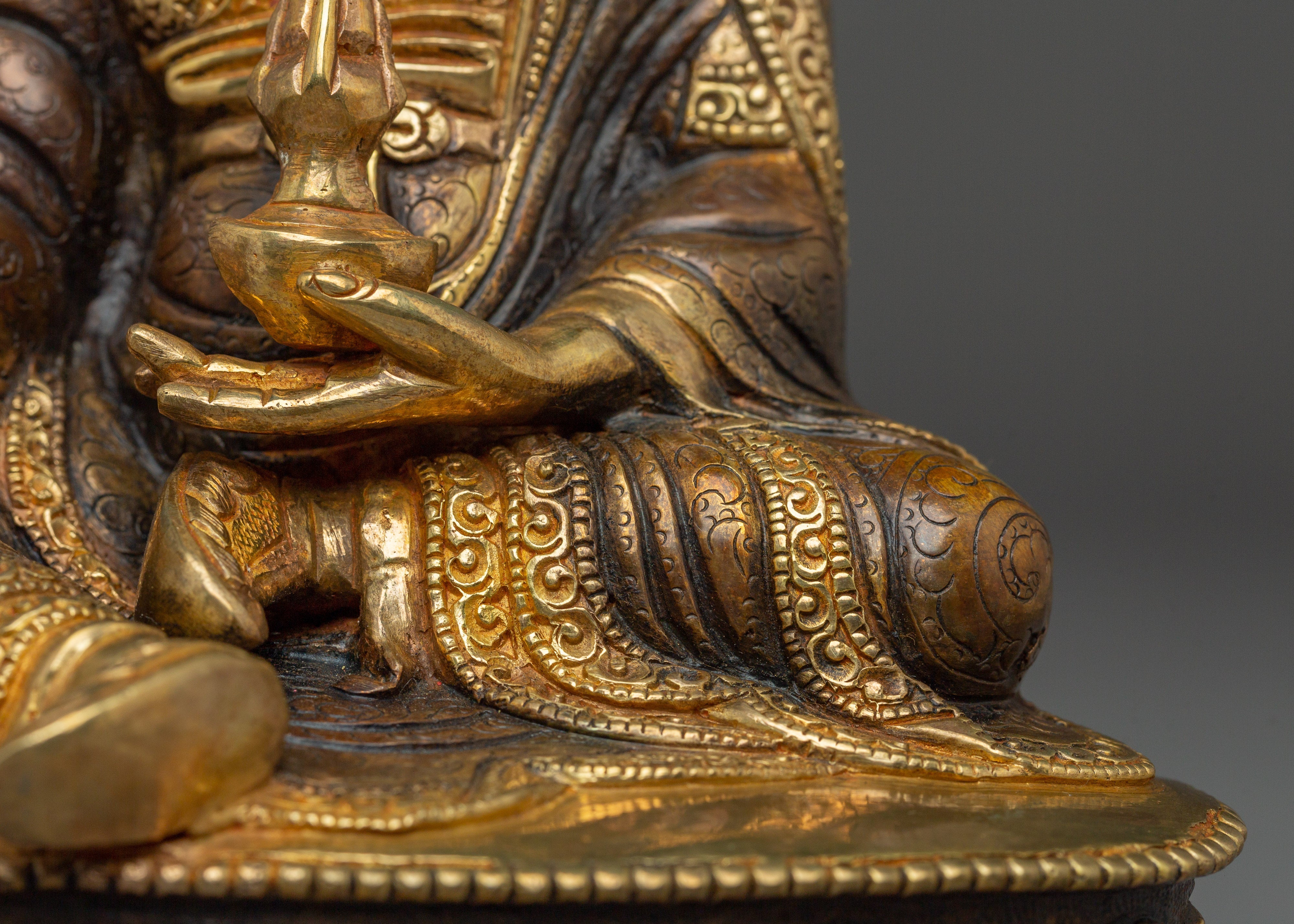 Devotional Artwork of Guru Rinpoche | Lotus-Born Master