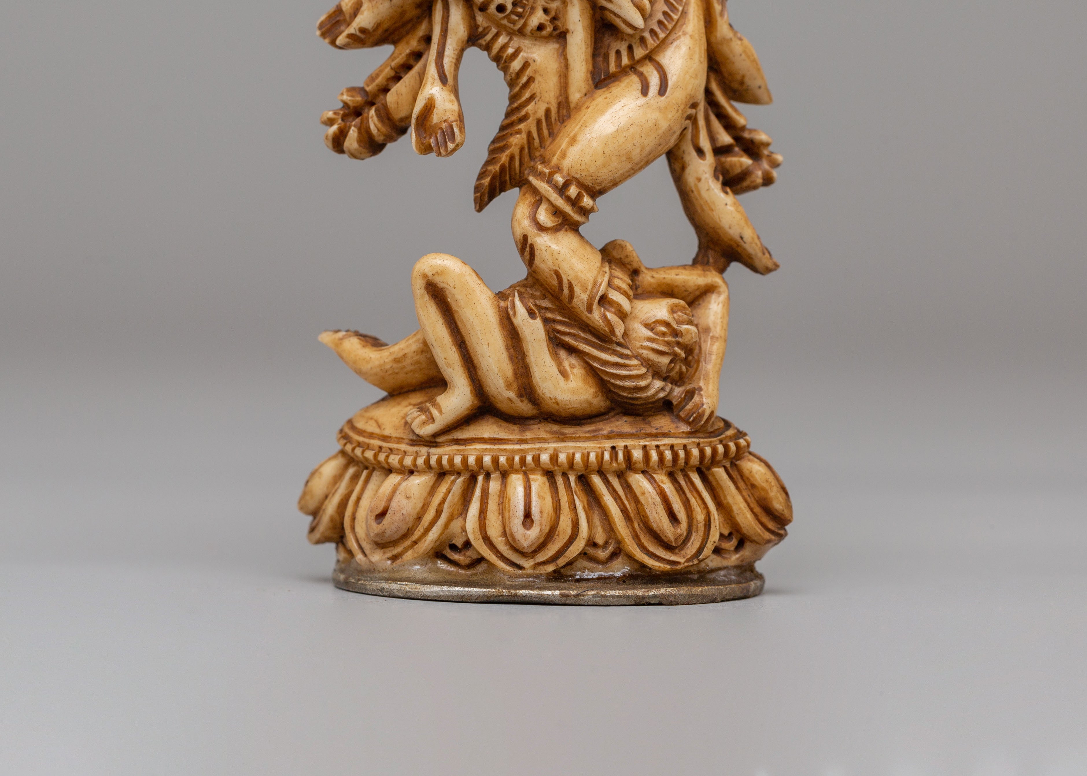 Sacred Dorje Phagmo Bone Sculpture | Handcrafted Ritual Artifact