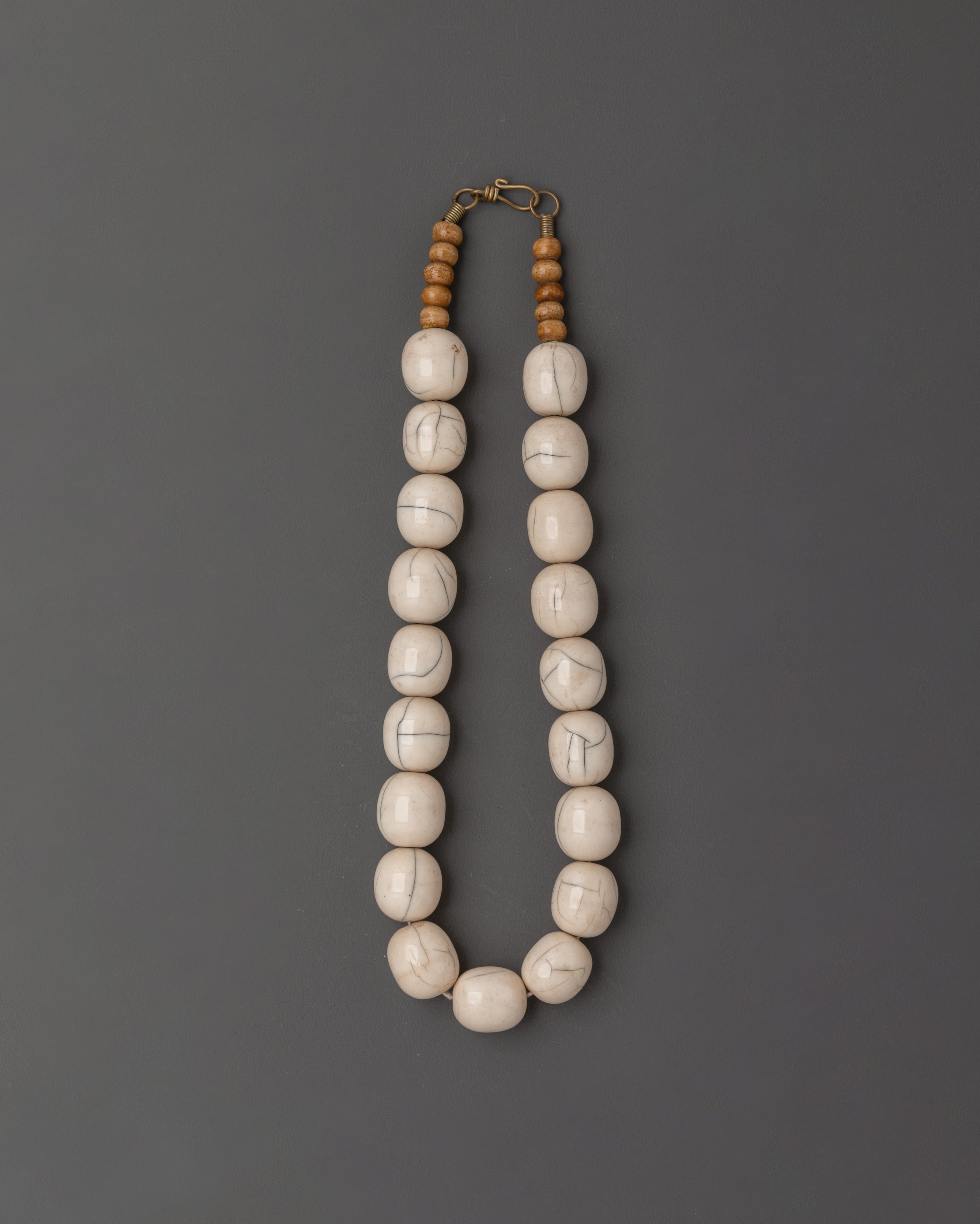 Tibetan White Beads Necklace
