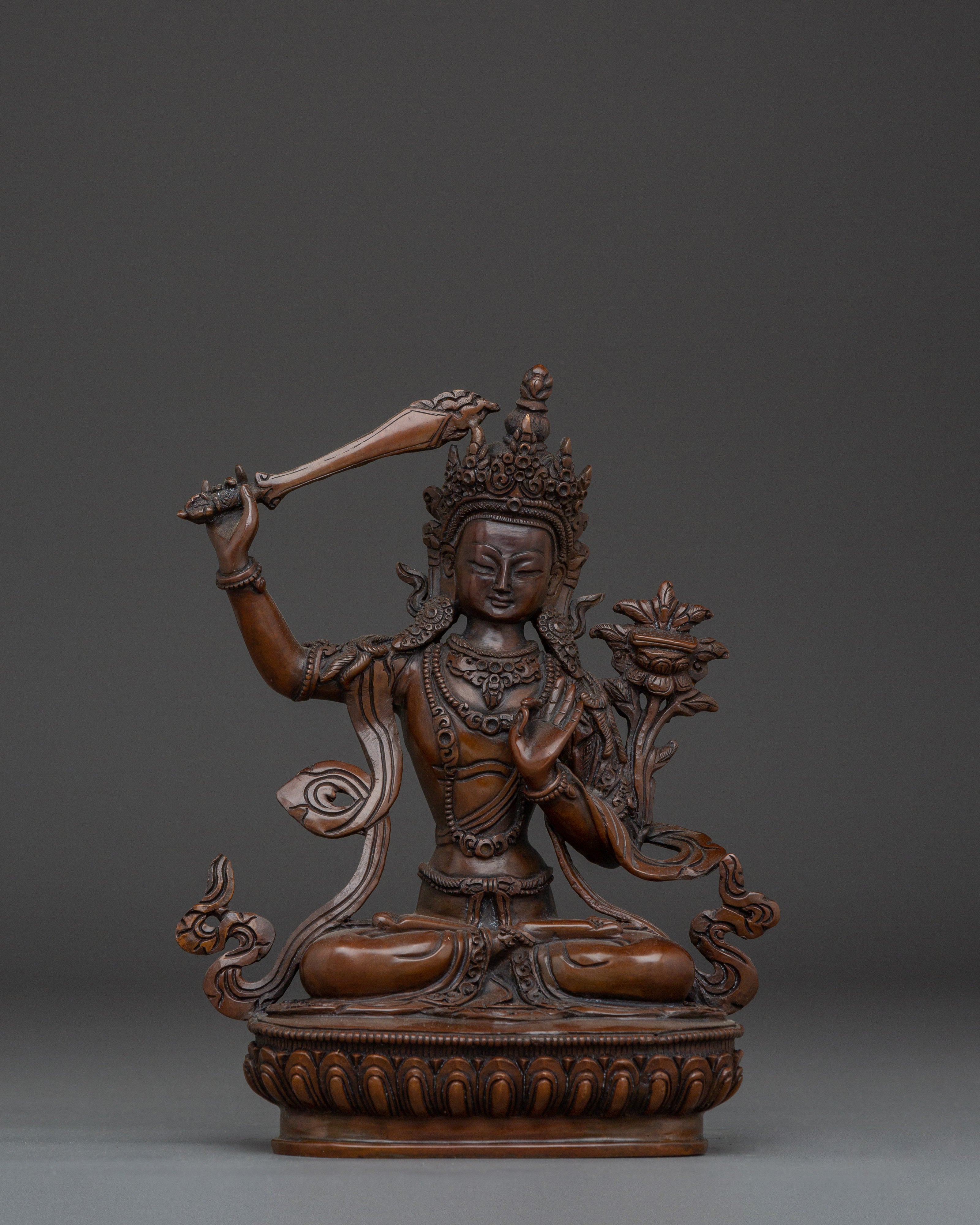 Manjushri Artwork - Embodiment of Divine Wisdom
