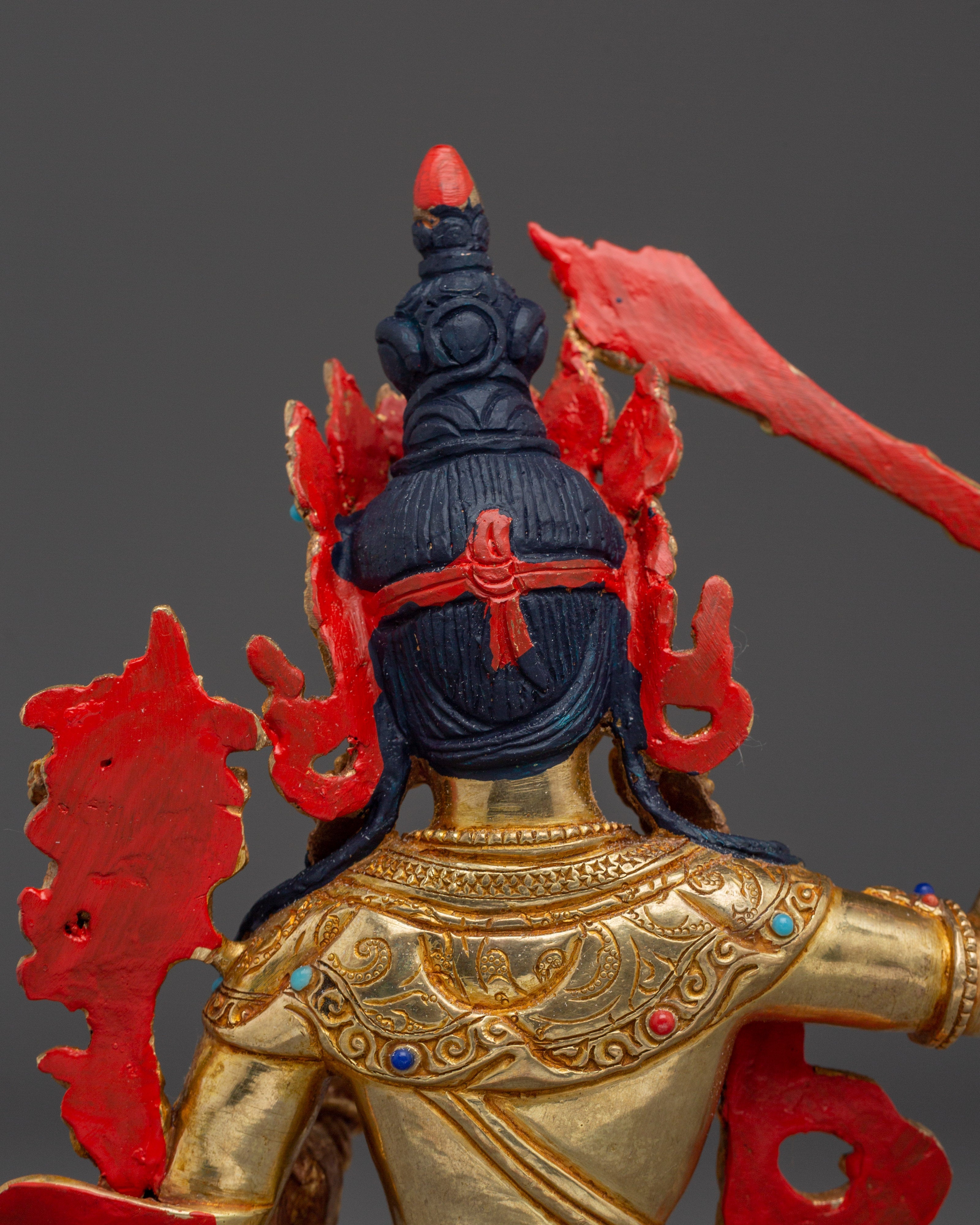 Flaming Sword Bodhisattva Manjushri | Embodiment of Wisdom