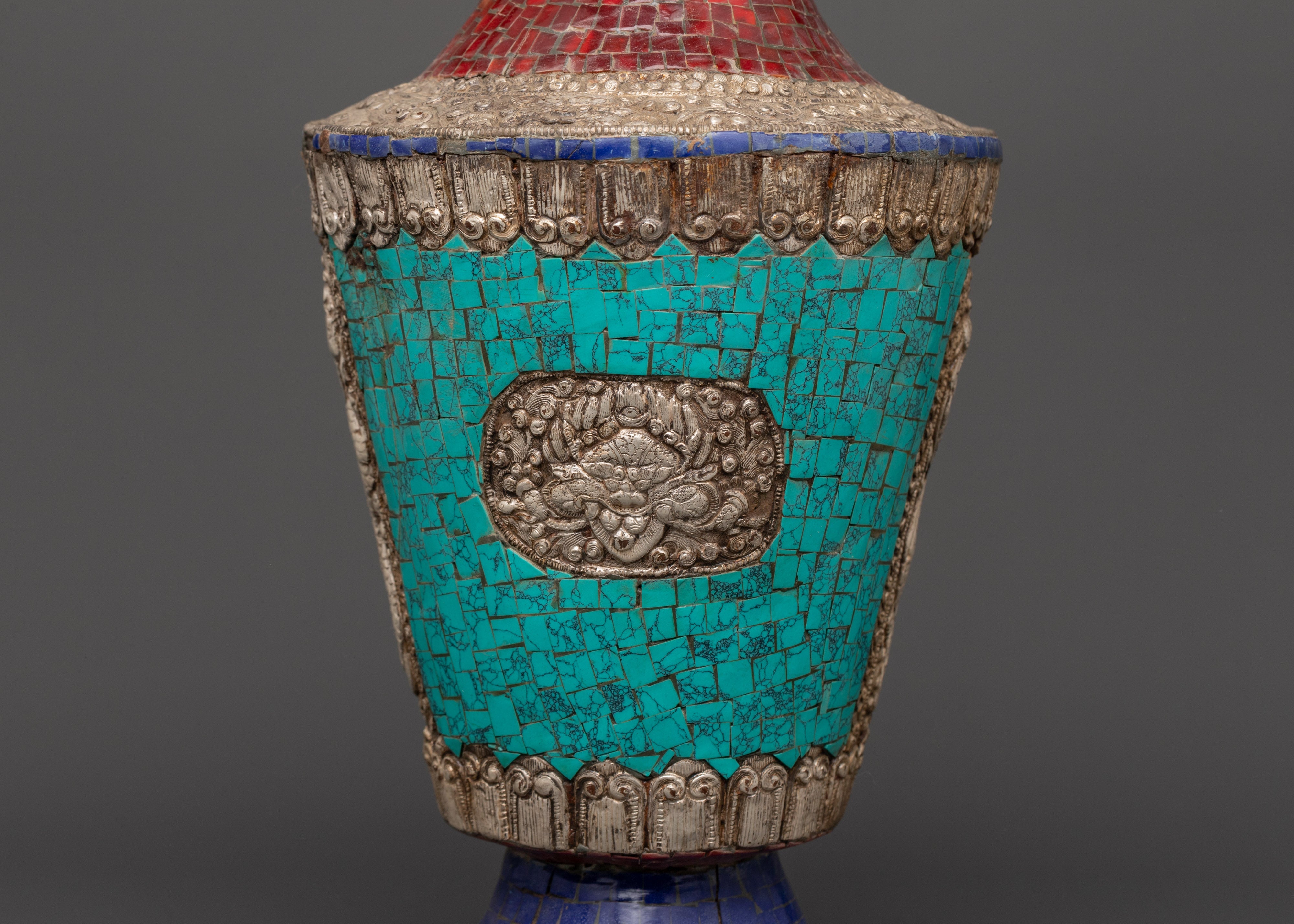 Lapis Lazuli Flower Vase | Art and Spirituality