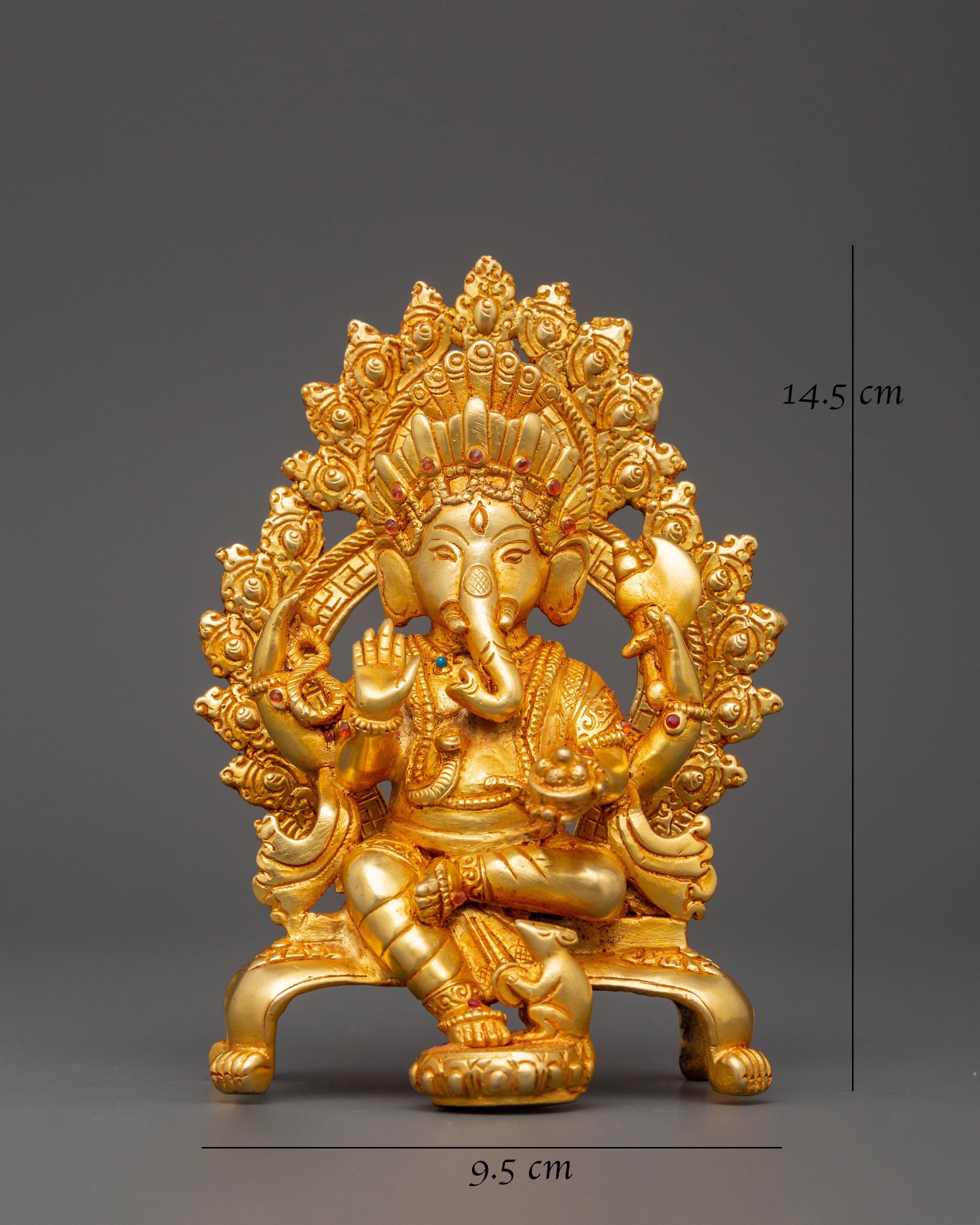 Lord Ganesha Hindu Deity Statue | Sculpture for Prosperity and Protection