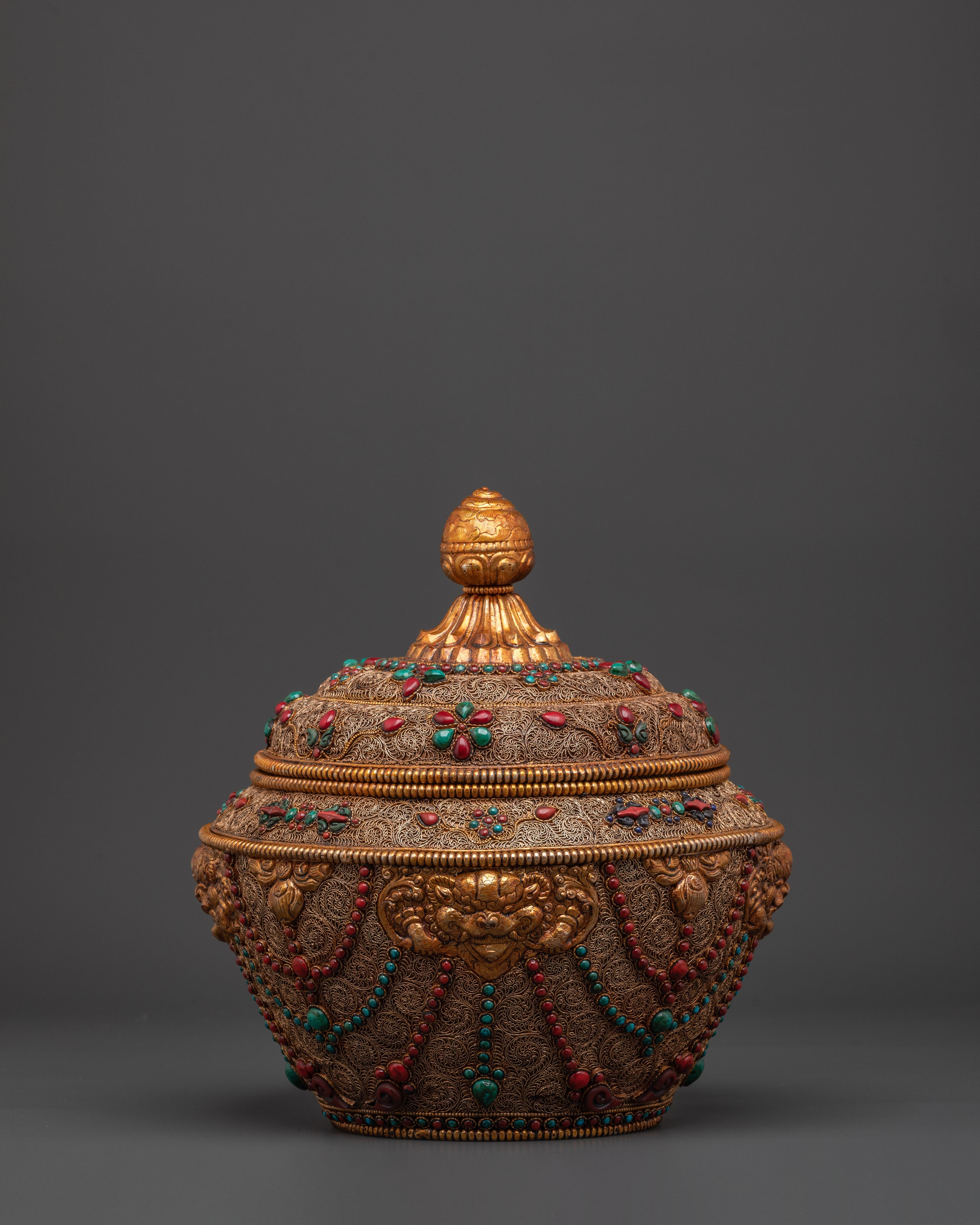 Traditional Ceremonial Rice Pot