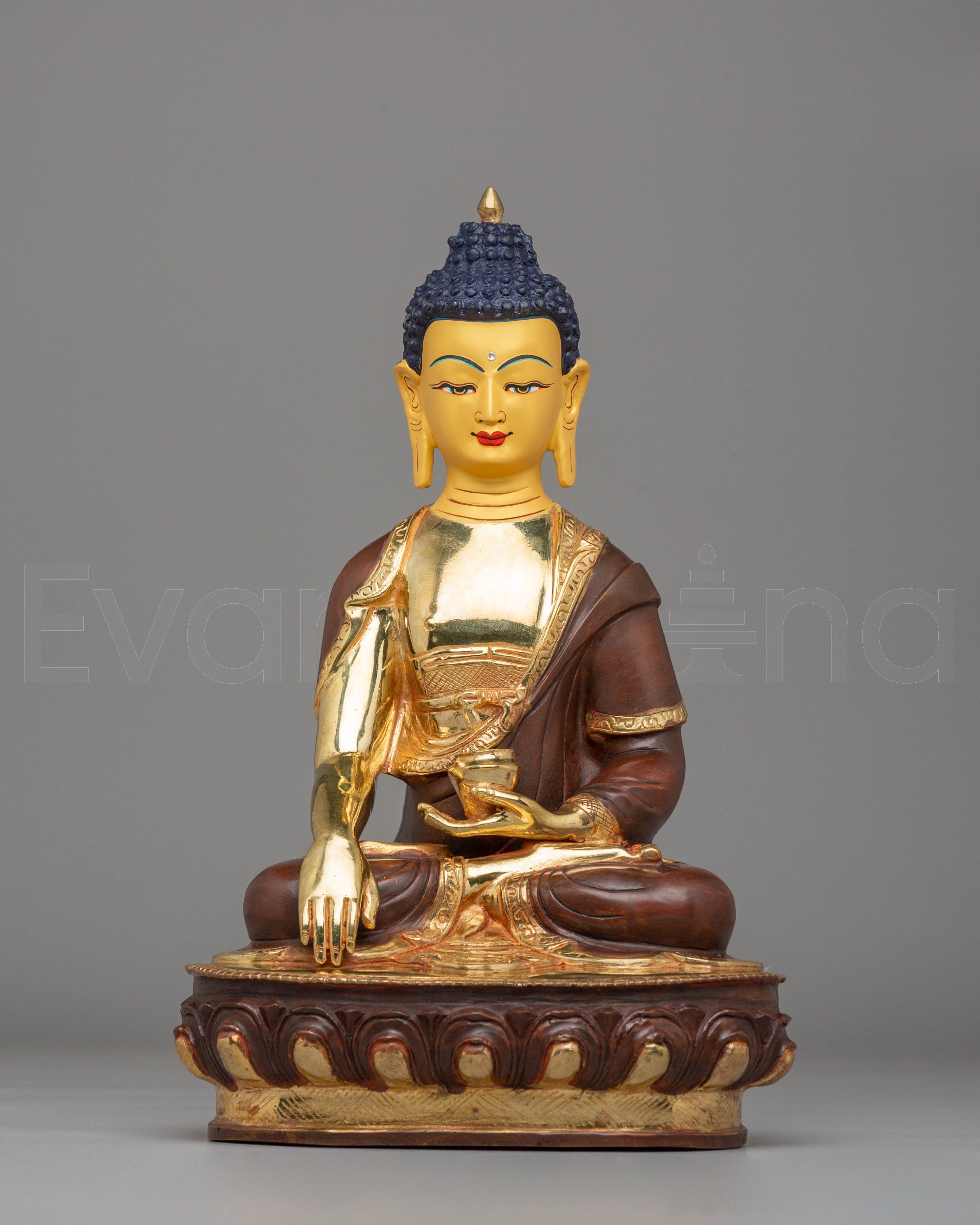 Handmade Shakyamuni Buddha Golden Statue