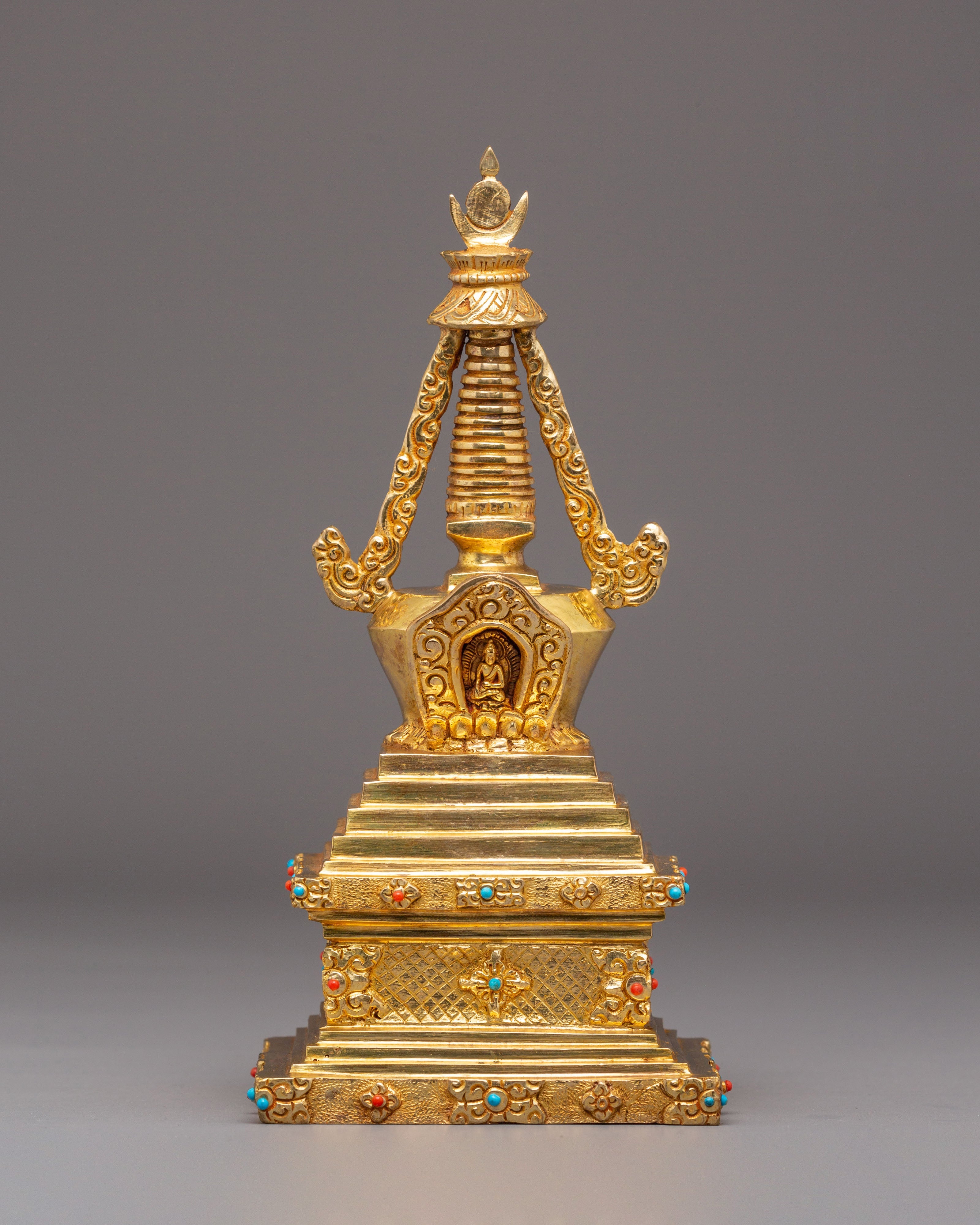 Handmade Himalayan Buddhist Stupa