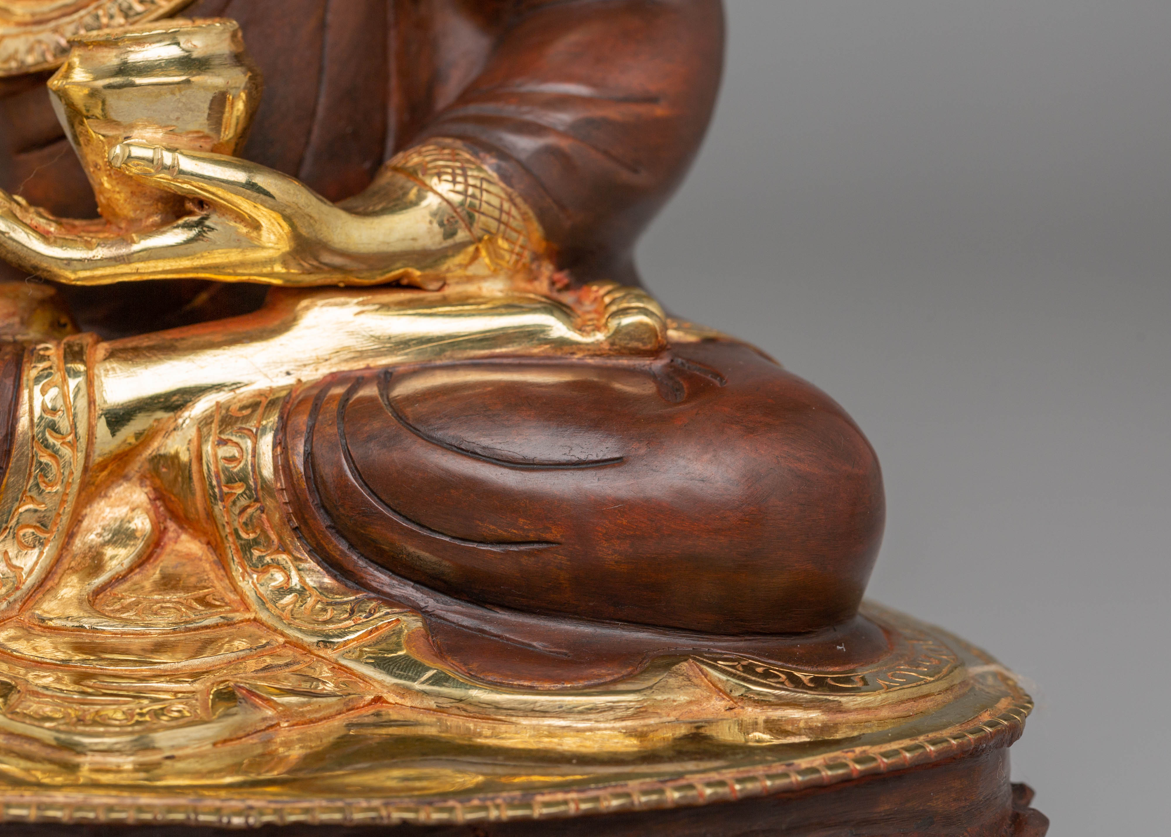 Handmade Shakyamuni Buddha Golden Statue