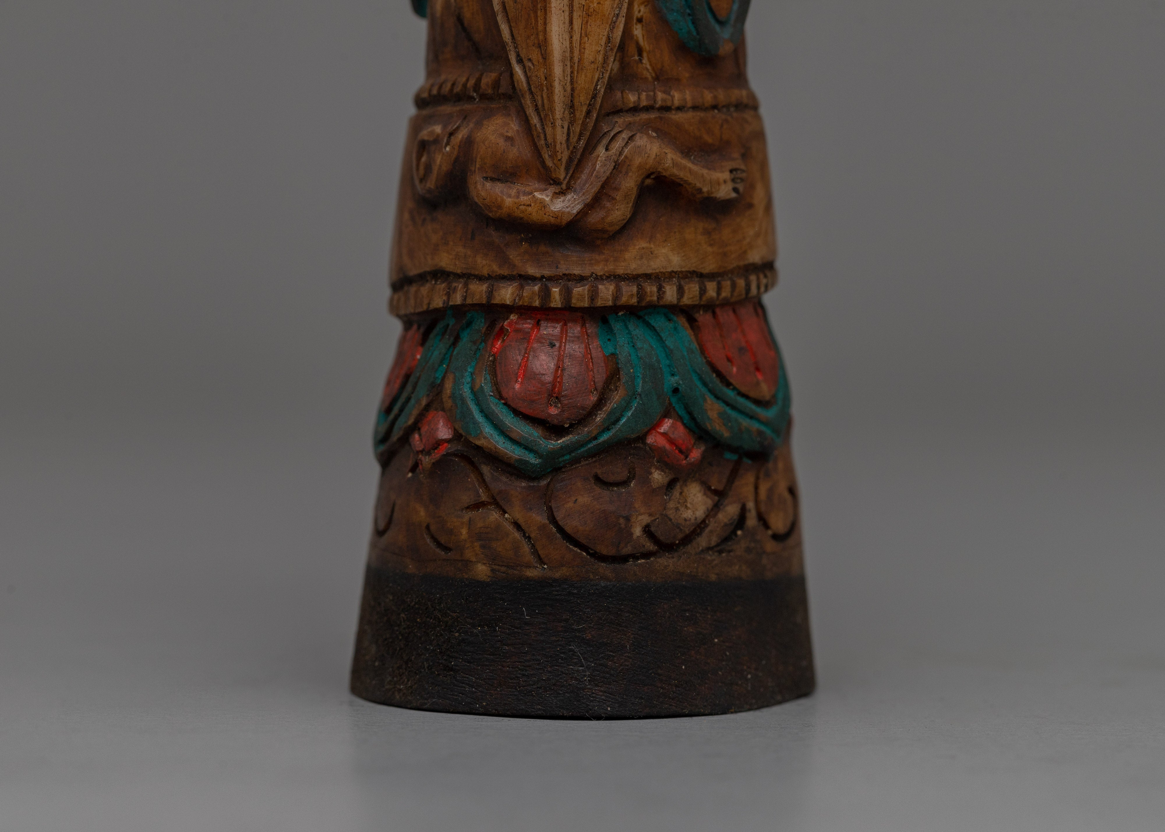 Handcrafted Mahakala Statue | Guardian of Tibetan Buddhism