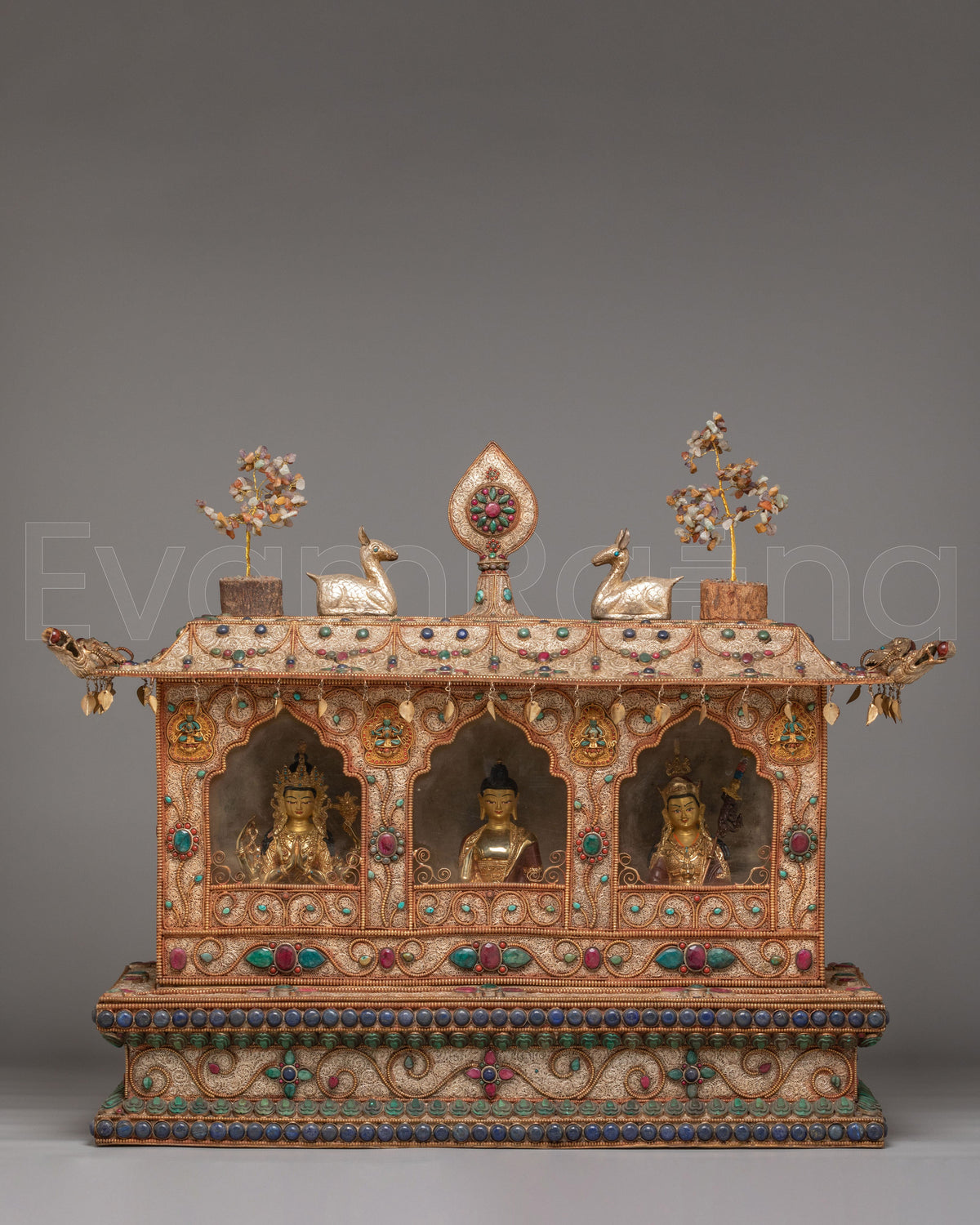 Handmade Altar Box With Statue