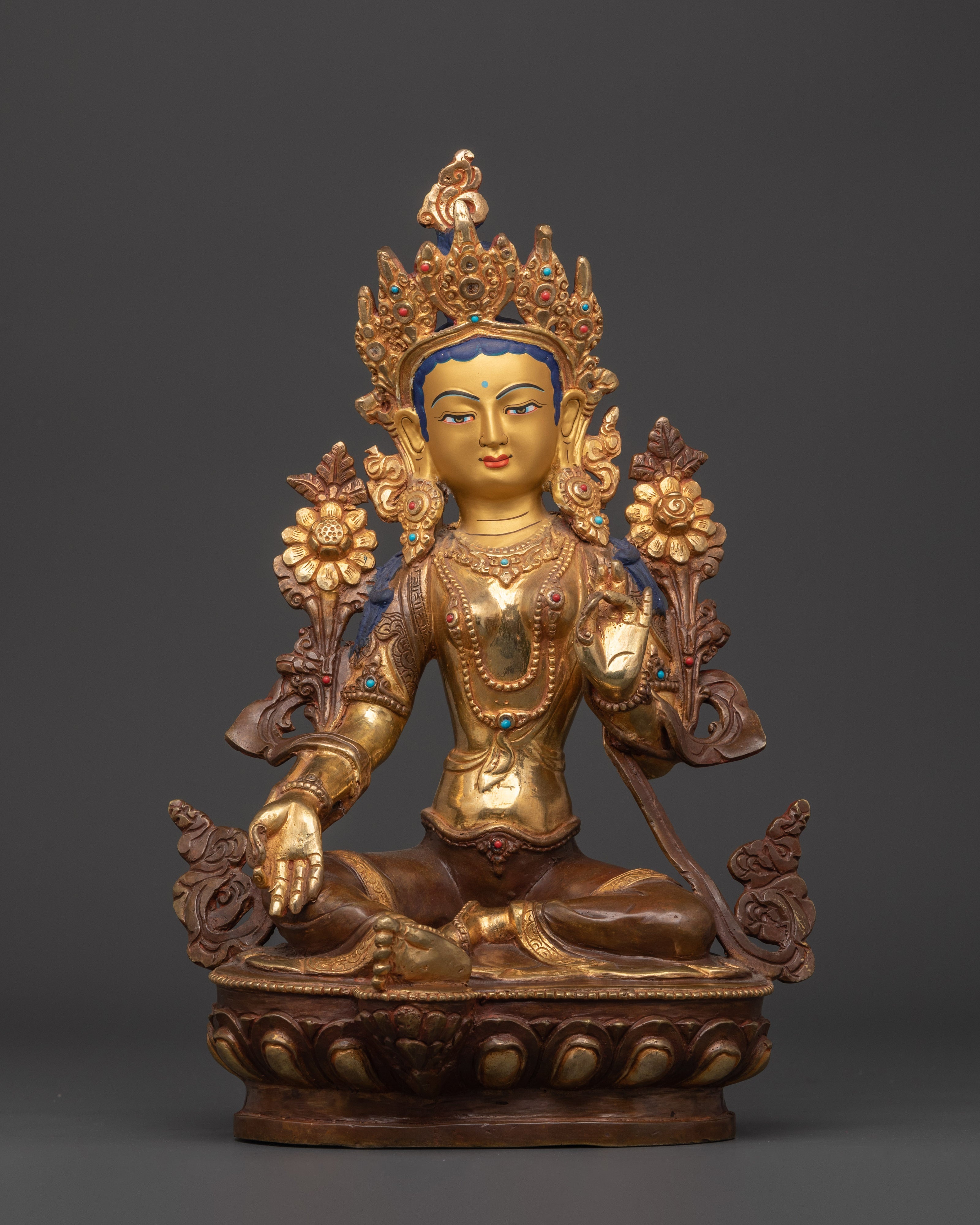 Compassionate Saviour Green Tara Statue