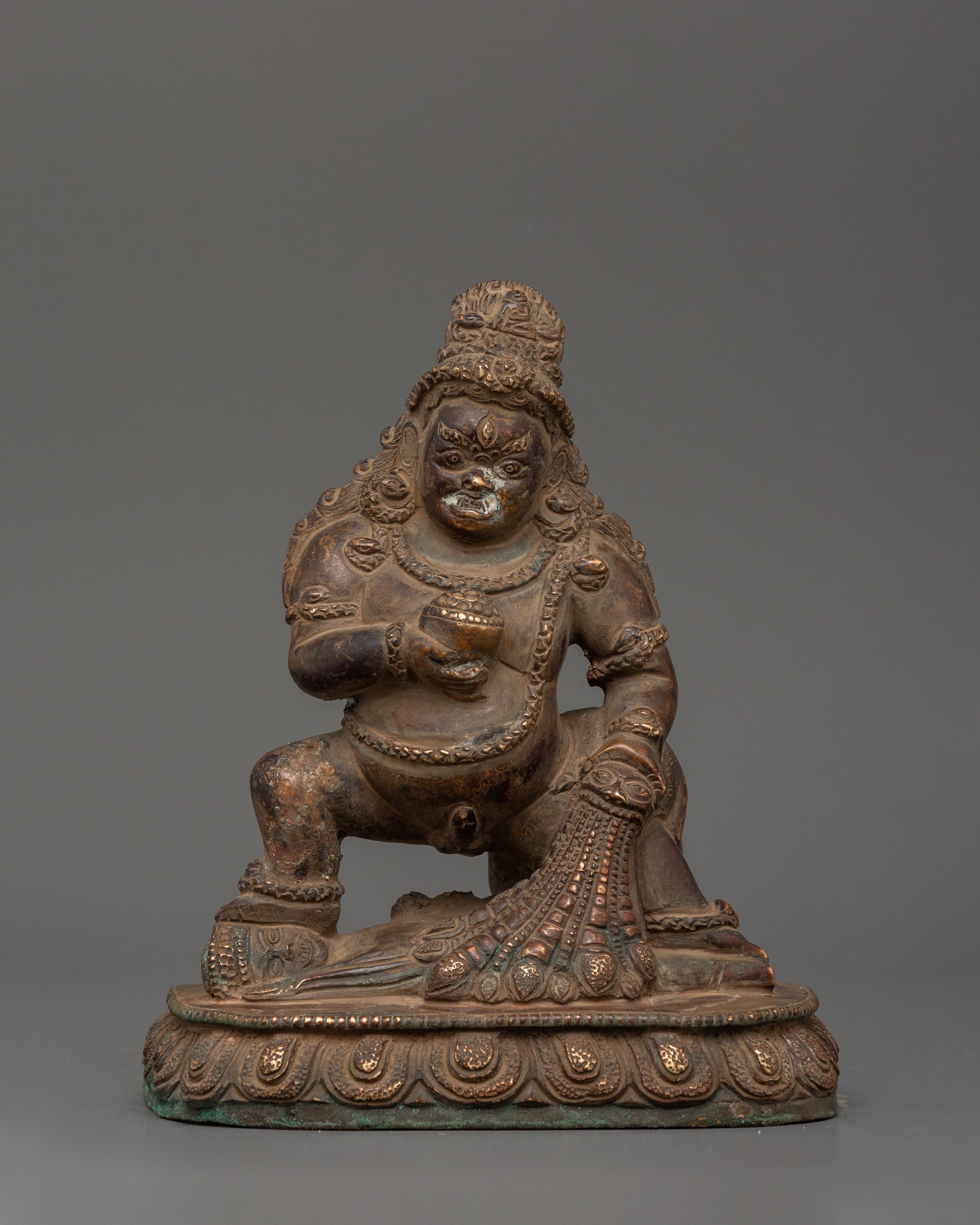 wrathful-black-dzambhala-statue