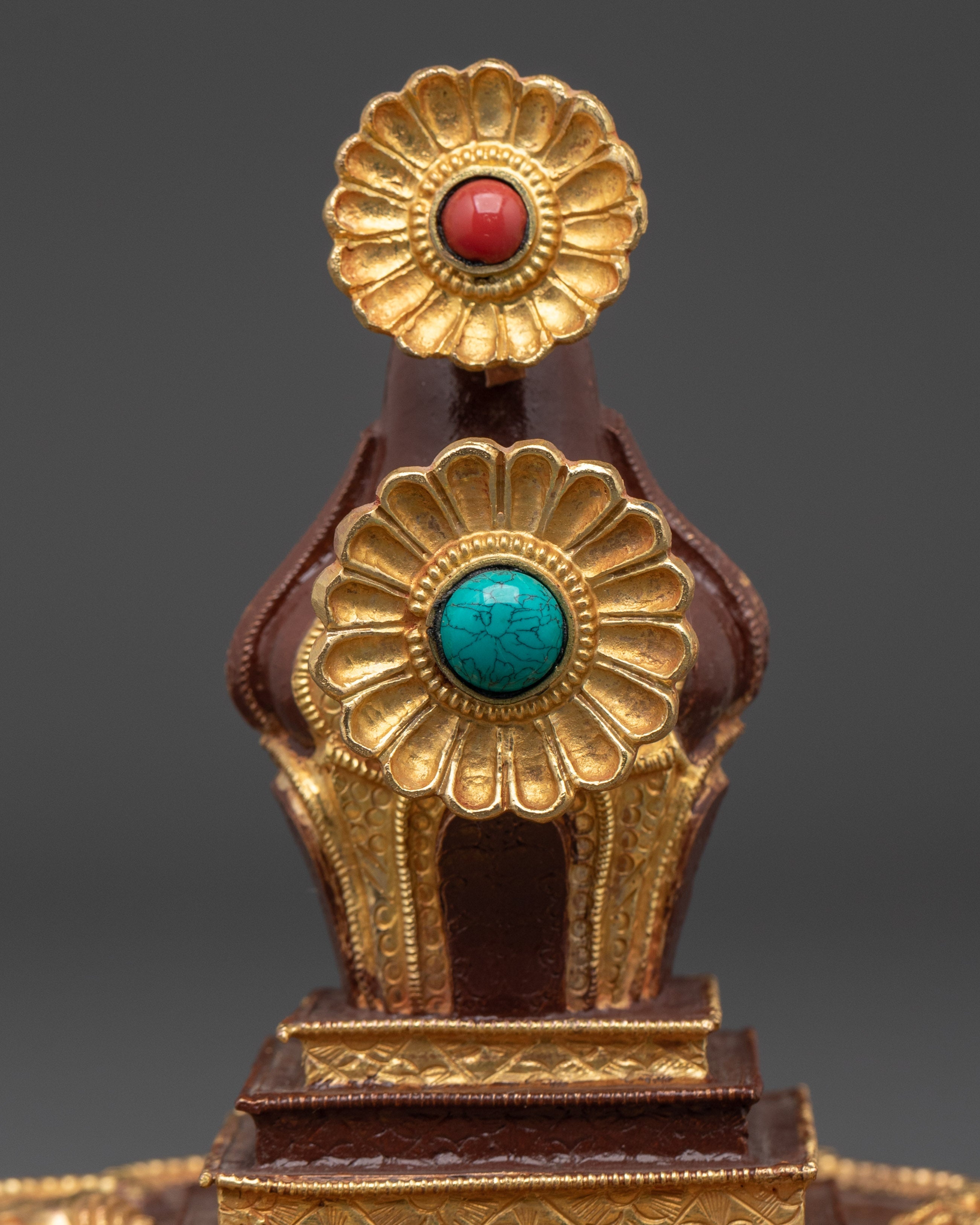 Gold Gilded Torma | Torma for Ritual Offerings