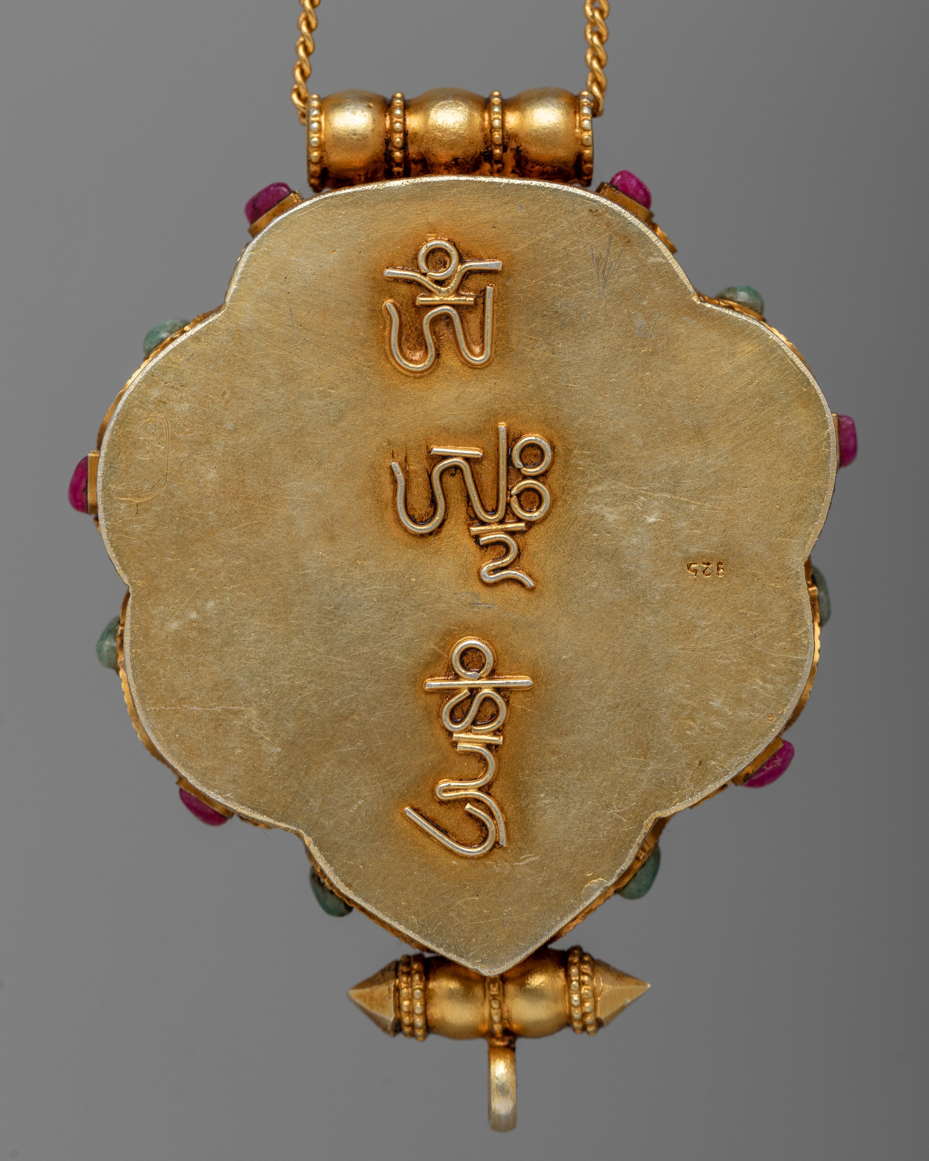 Manjushri Ghau Box Locket | Sacred Talisman for Spiritual Insight