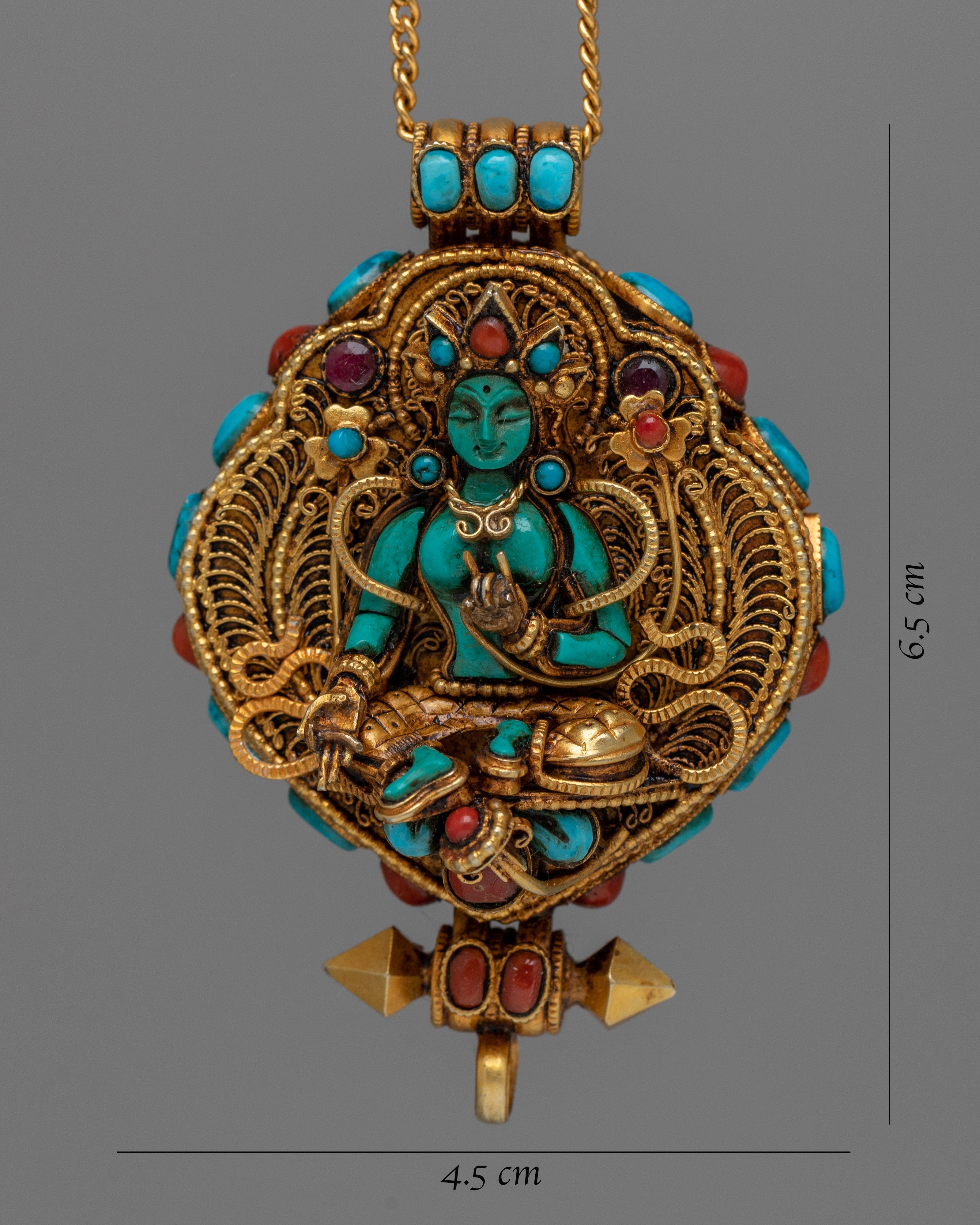 Gemstone Locket Ghau | Carry Spiritual Protection and Healing Energies