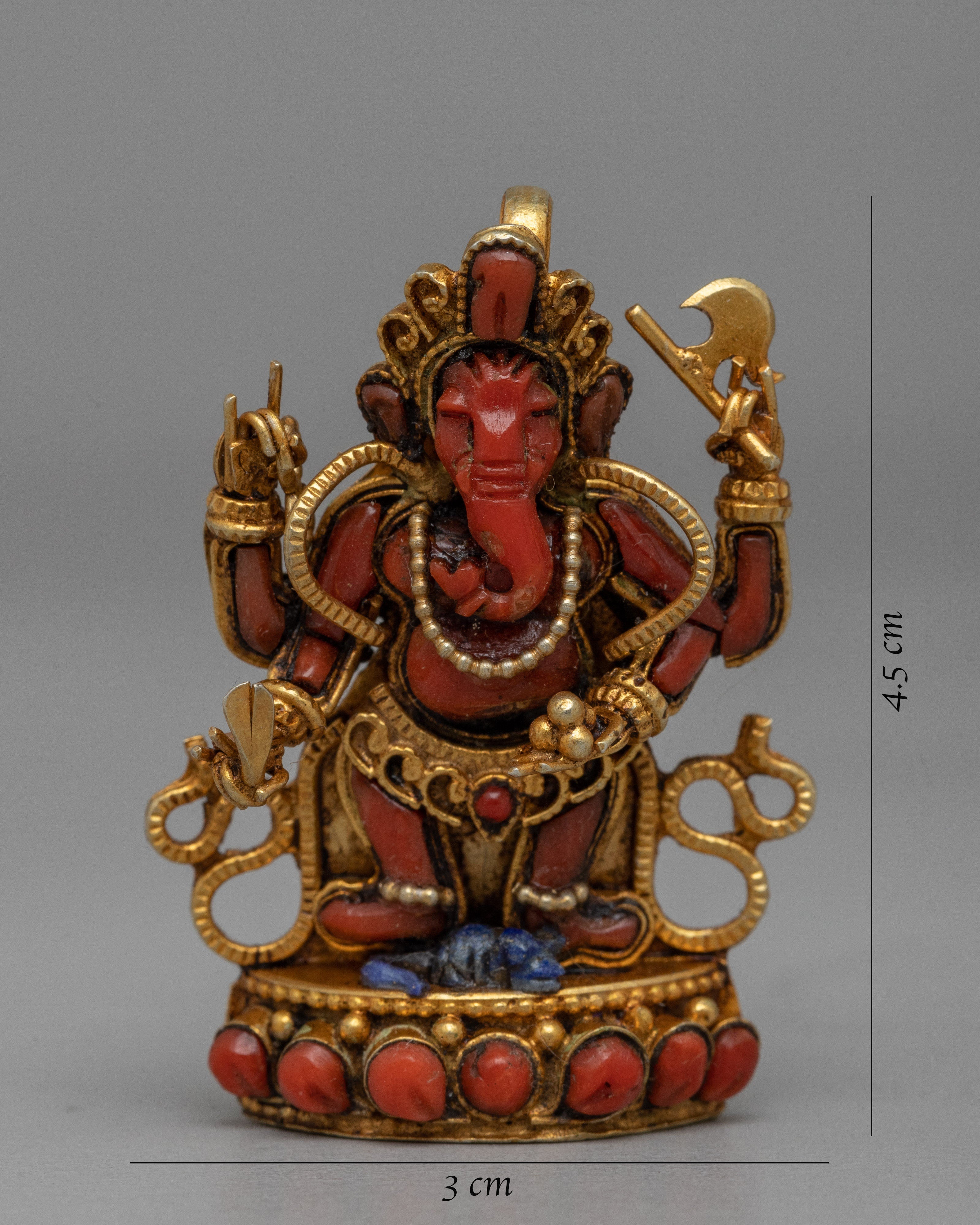 Ganesh Ji Gold Locket | Carry Divine Blessings and Remover of Obstacles