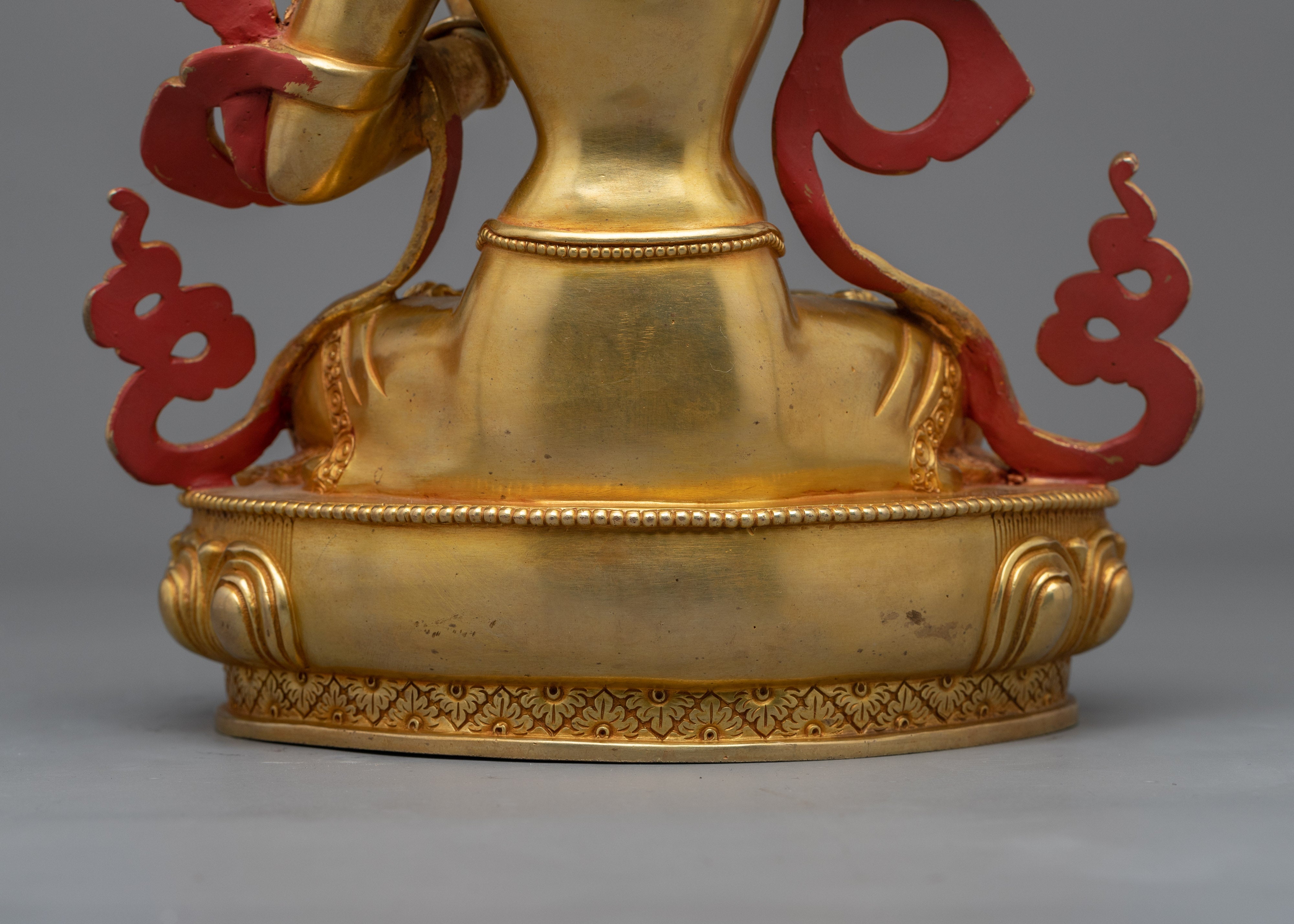 Deity of Wisdom Manjushri Statue | Symbol of Enlightened Knowledge