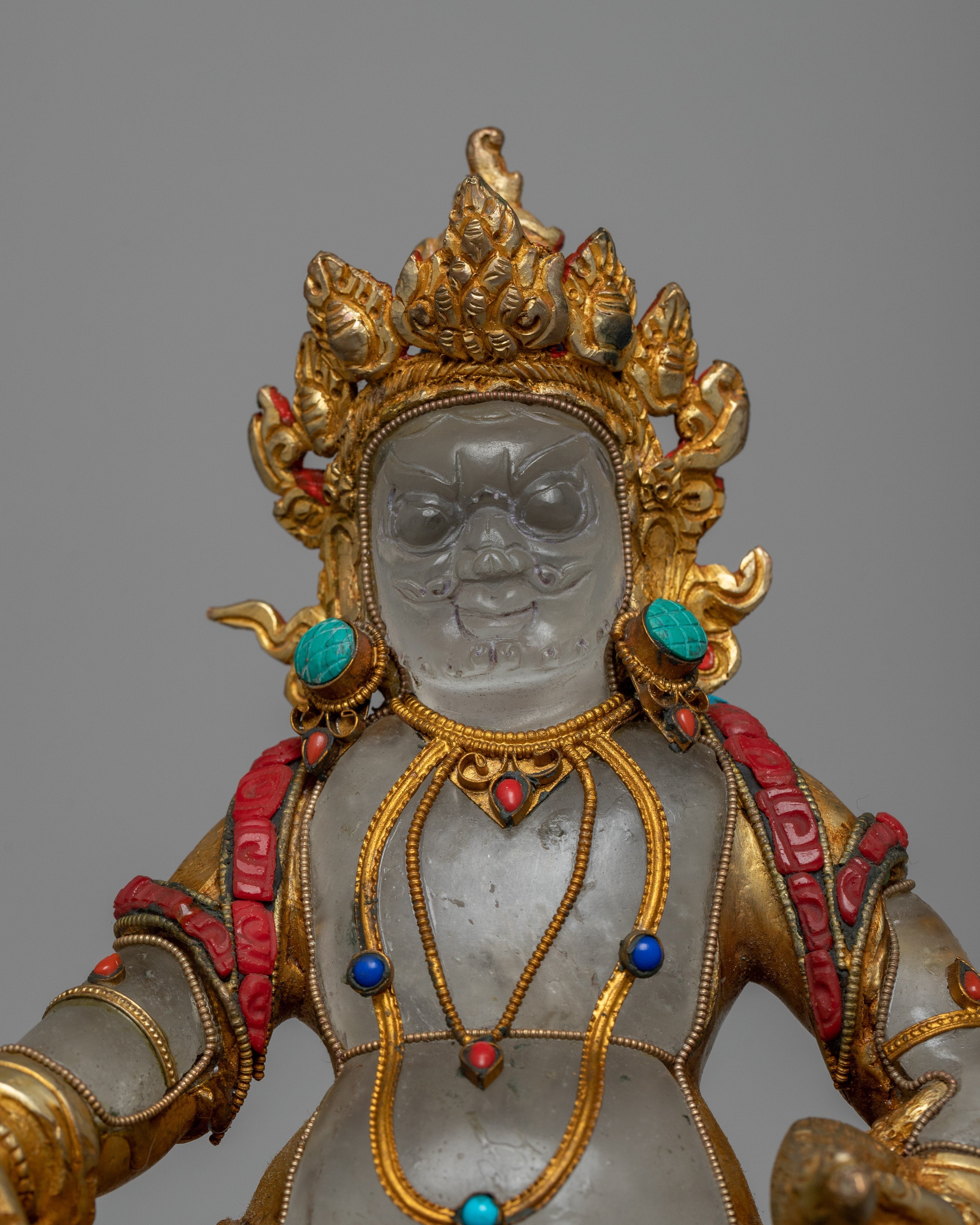 Jambhala Prayer Statue | Channel Spiritual Wealth and Blessings into Your Life