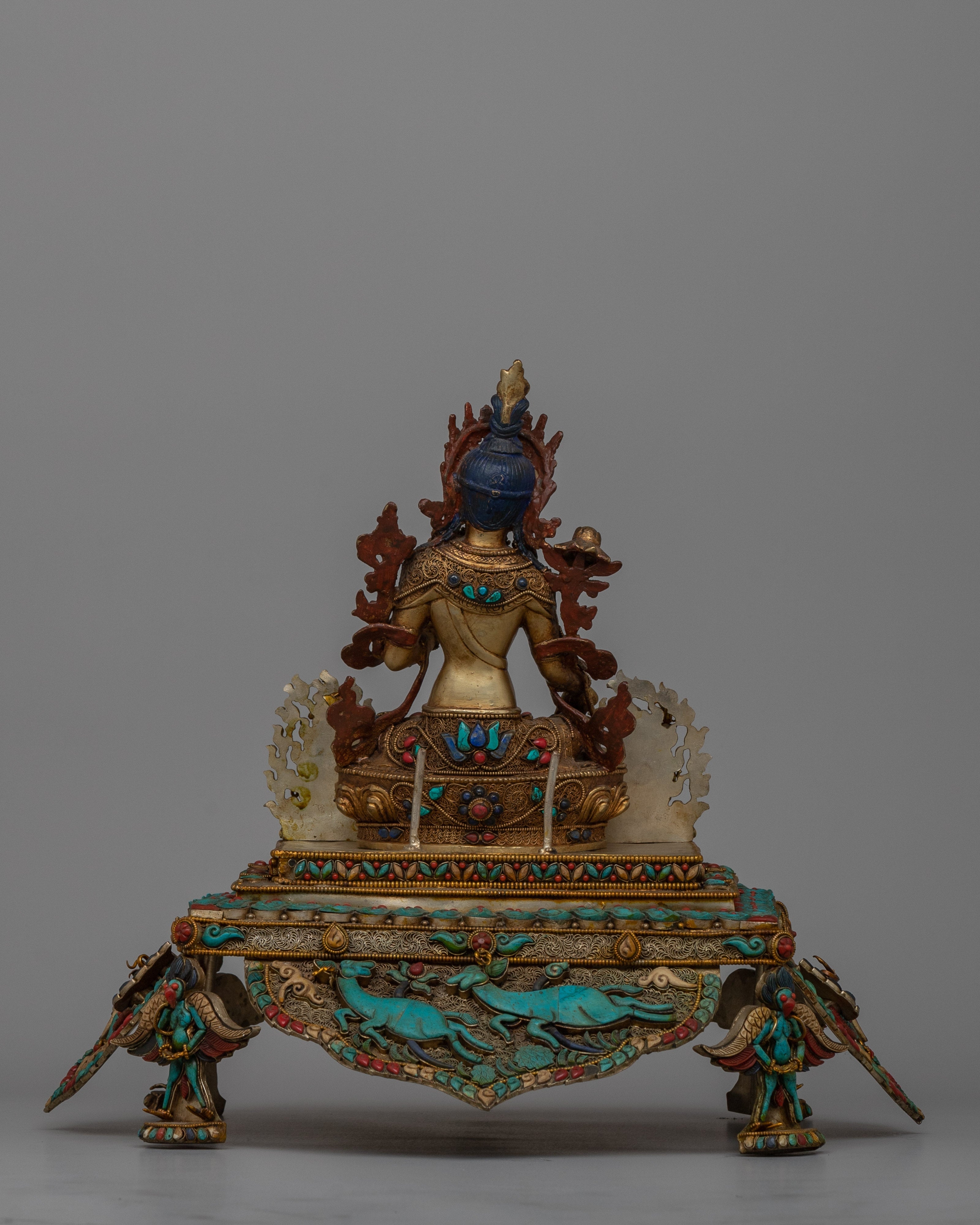 Premium Green Tara Prayer Statue | Experience Healing and Protection in Your Sacred Space