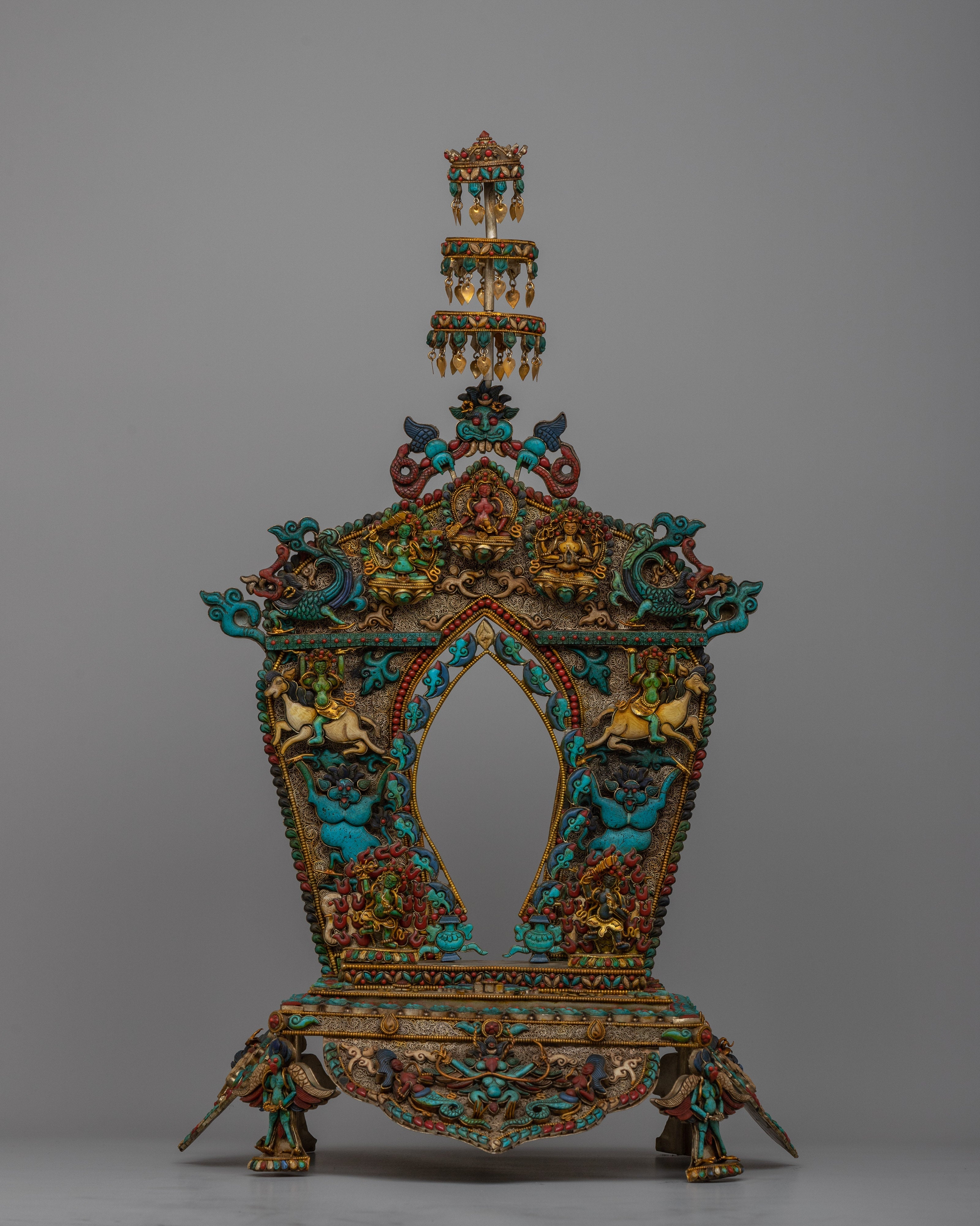 Premium Green Tara Prayer Statue | Experience Healing and Protection in Your Sacred Space