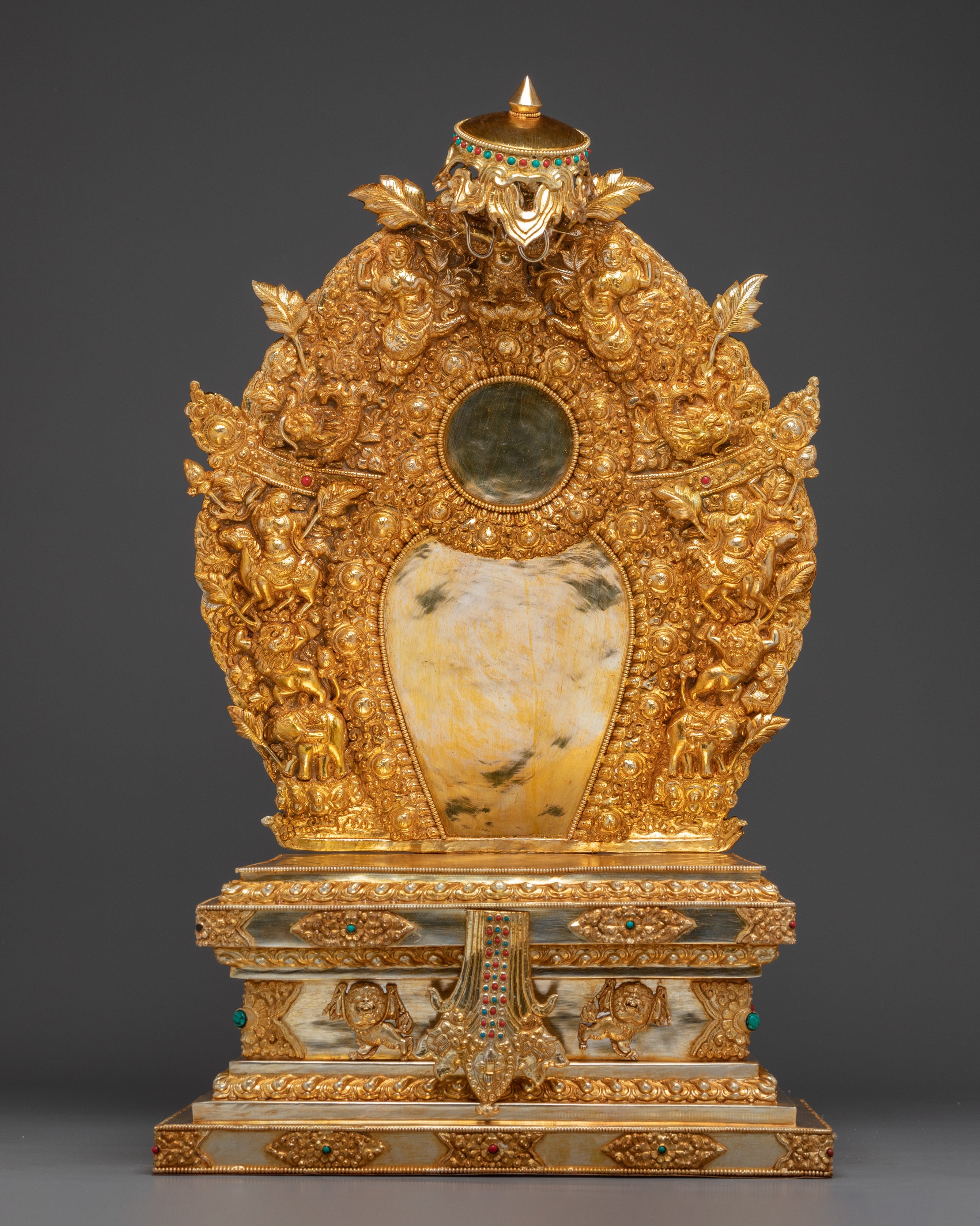 Gold Plated Throne | Altar Seat