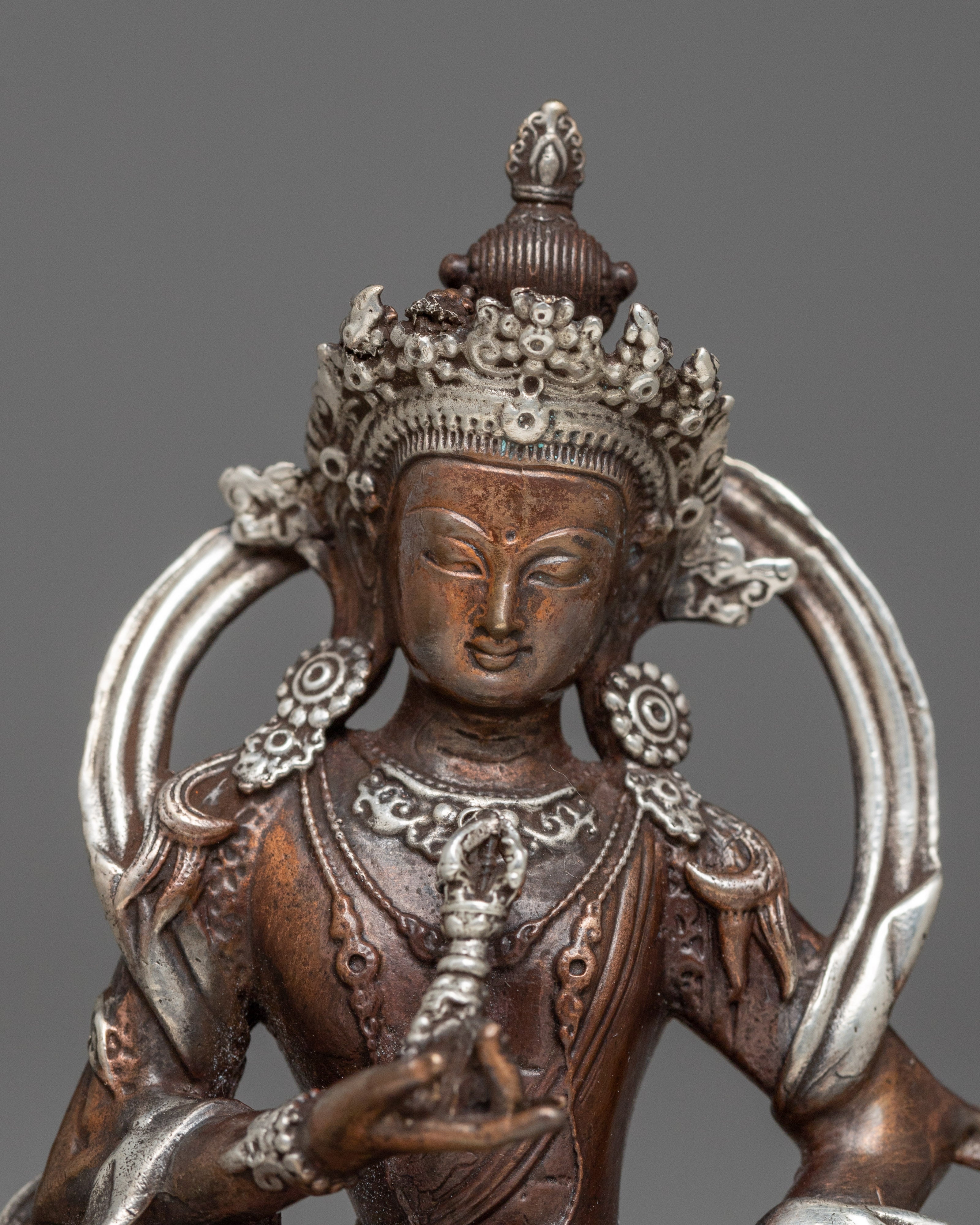 Machine Made Buddha Vajrasattva Statue | Precise Craftsmanship for Divine Enlightenment