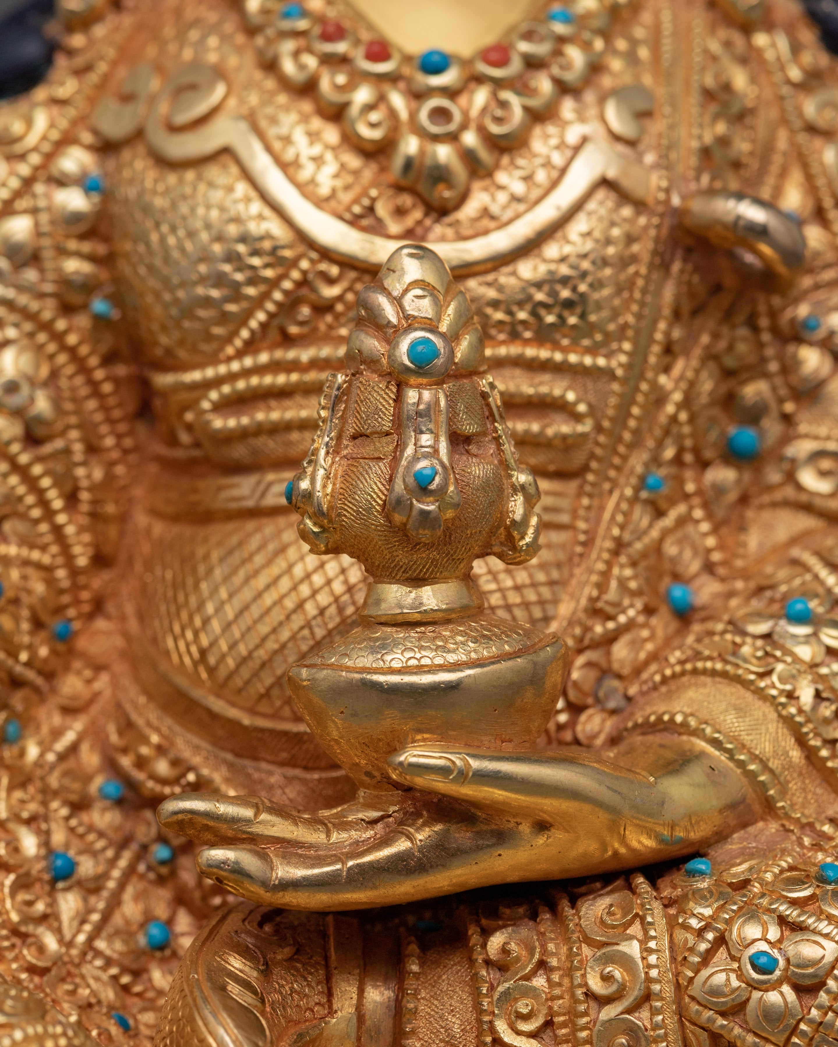 Divine Tantric Master Guru Rinpoche Statue | Handcrafted Padmasambhava Statue