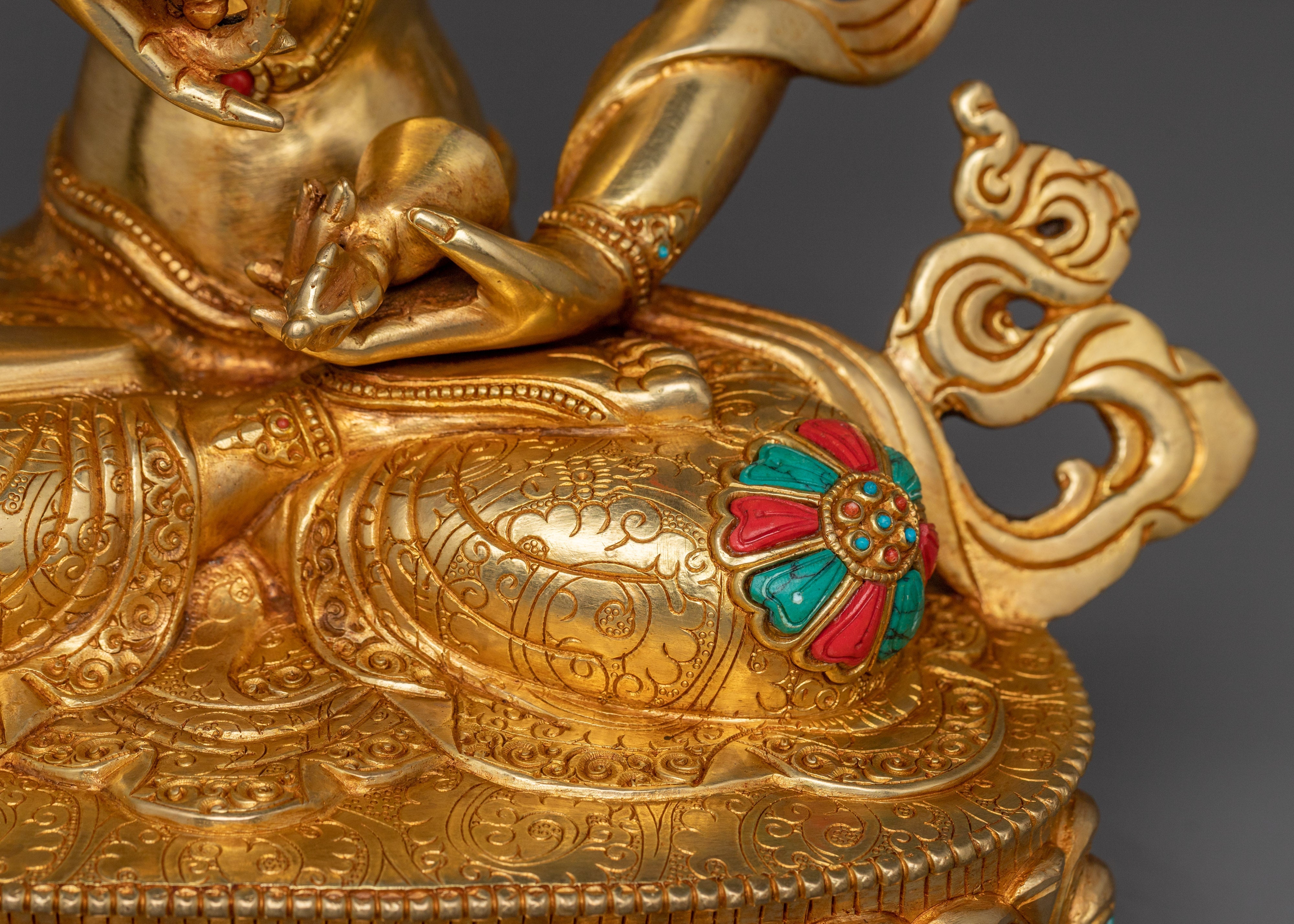 Vajrasattva Tibetan Deity Statue | Symbol of Purification and Enlightenment