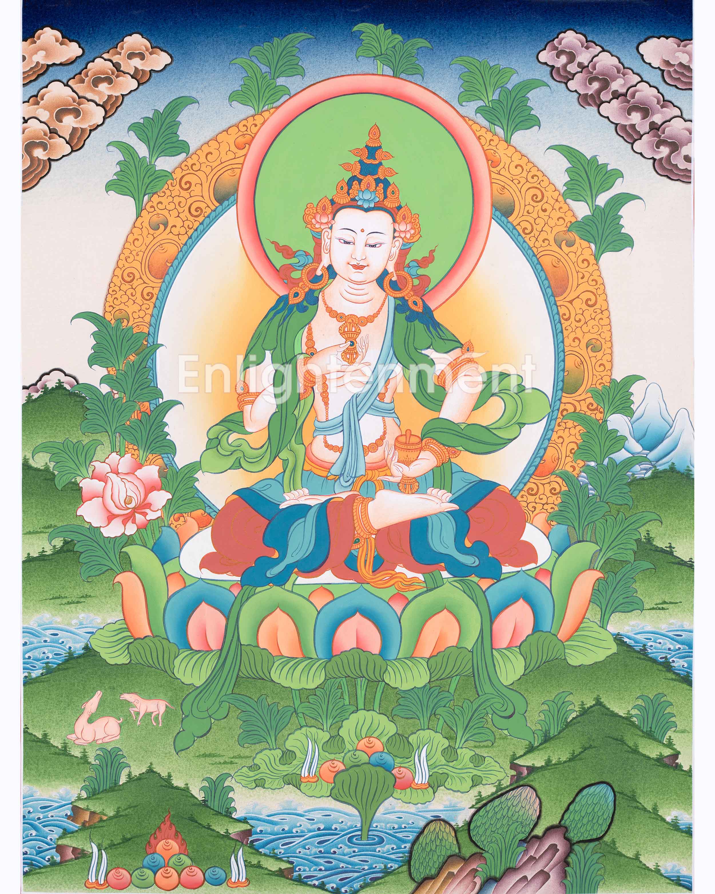Hand Painted Dorje Sempa Thangka