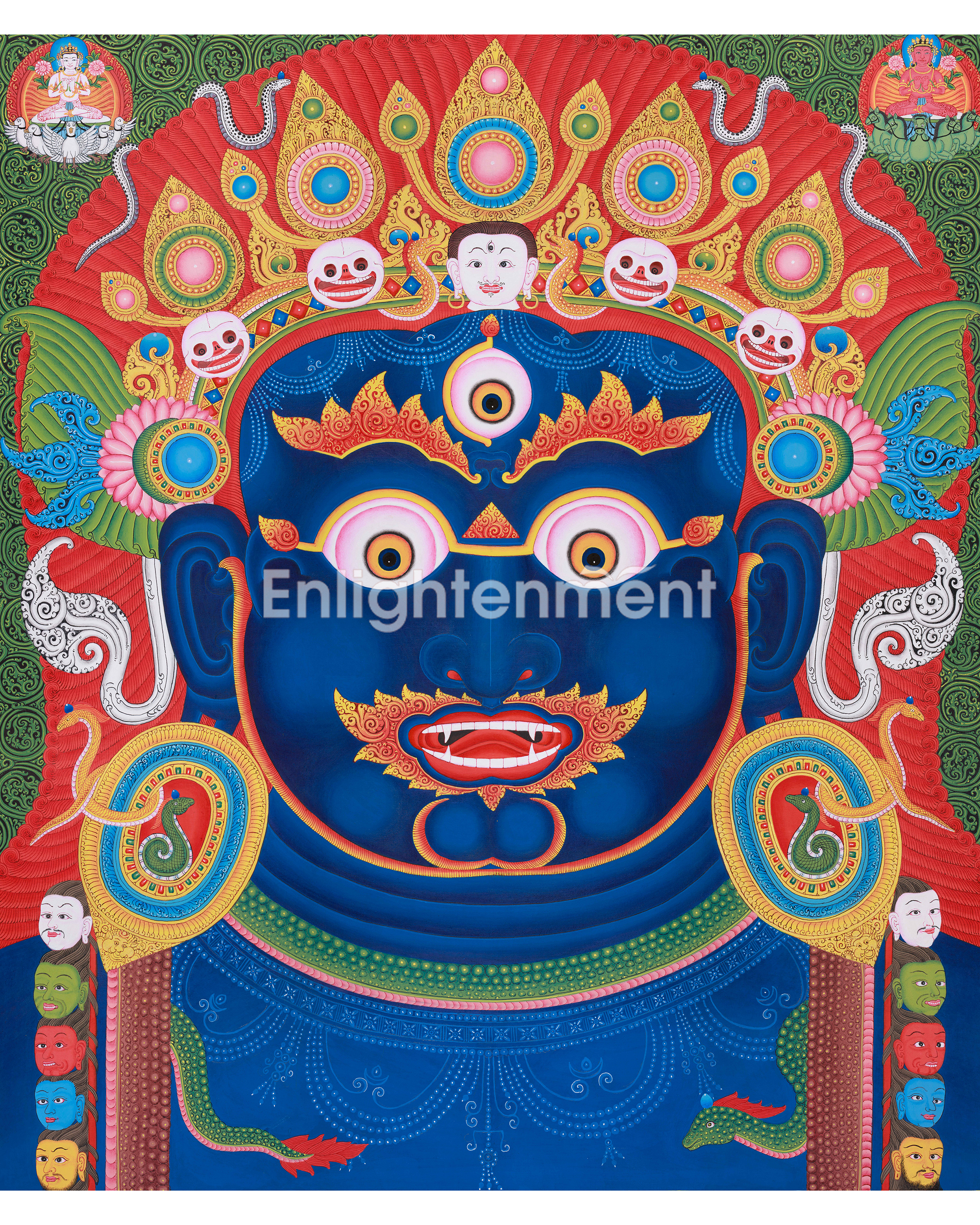Lord Bhairav Thangka