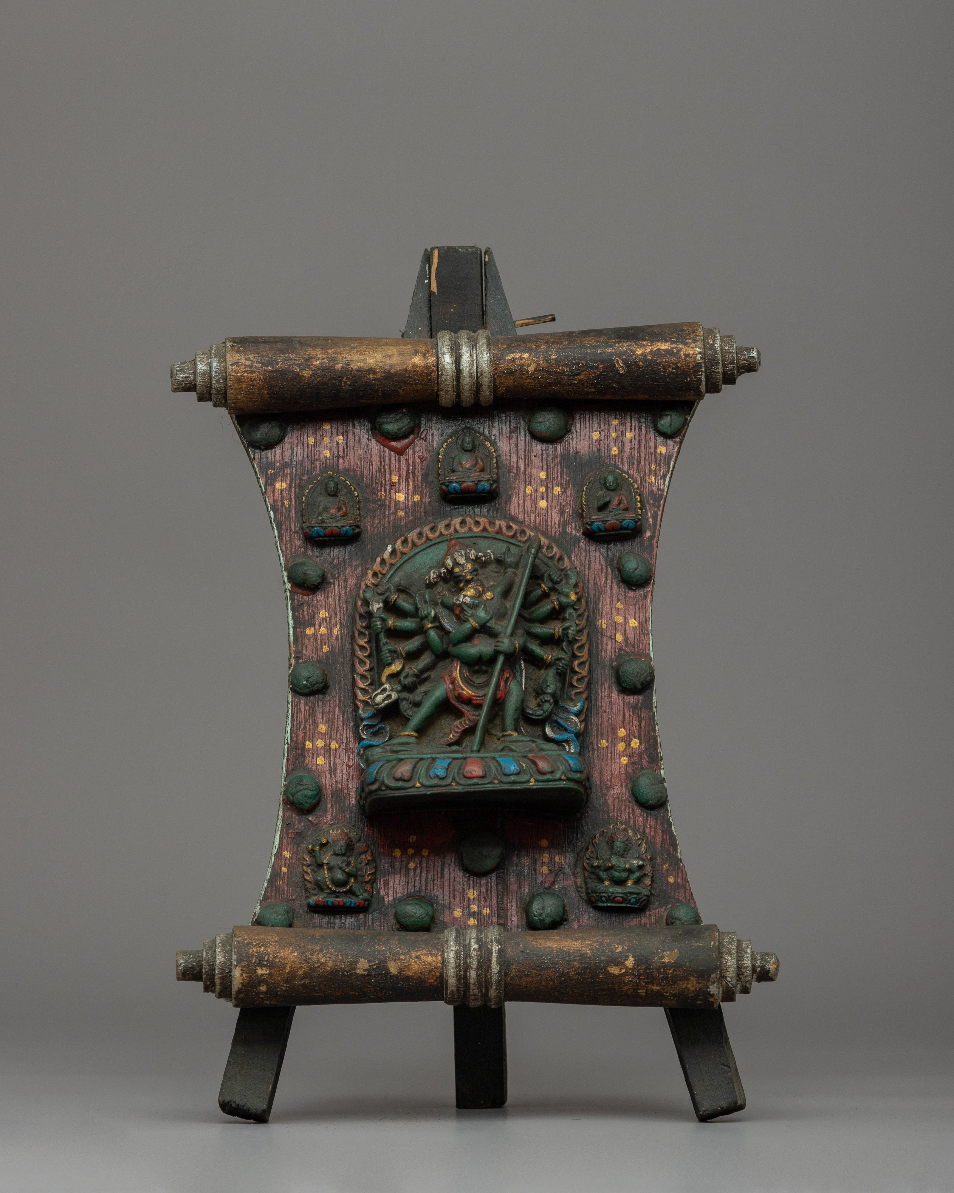 wooden-chakrasambhara-thangka