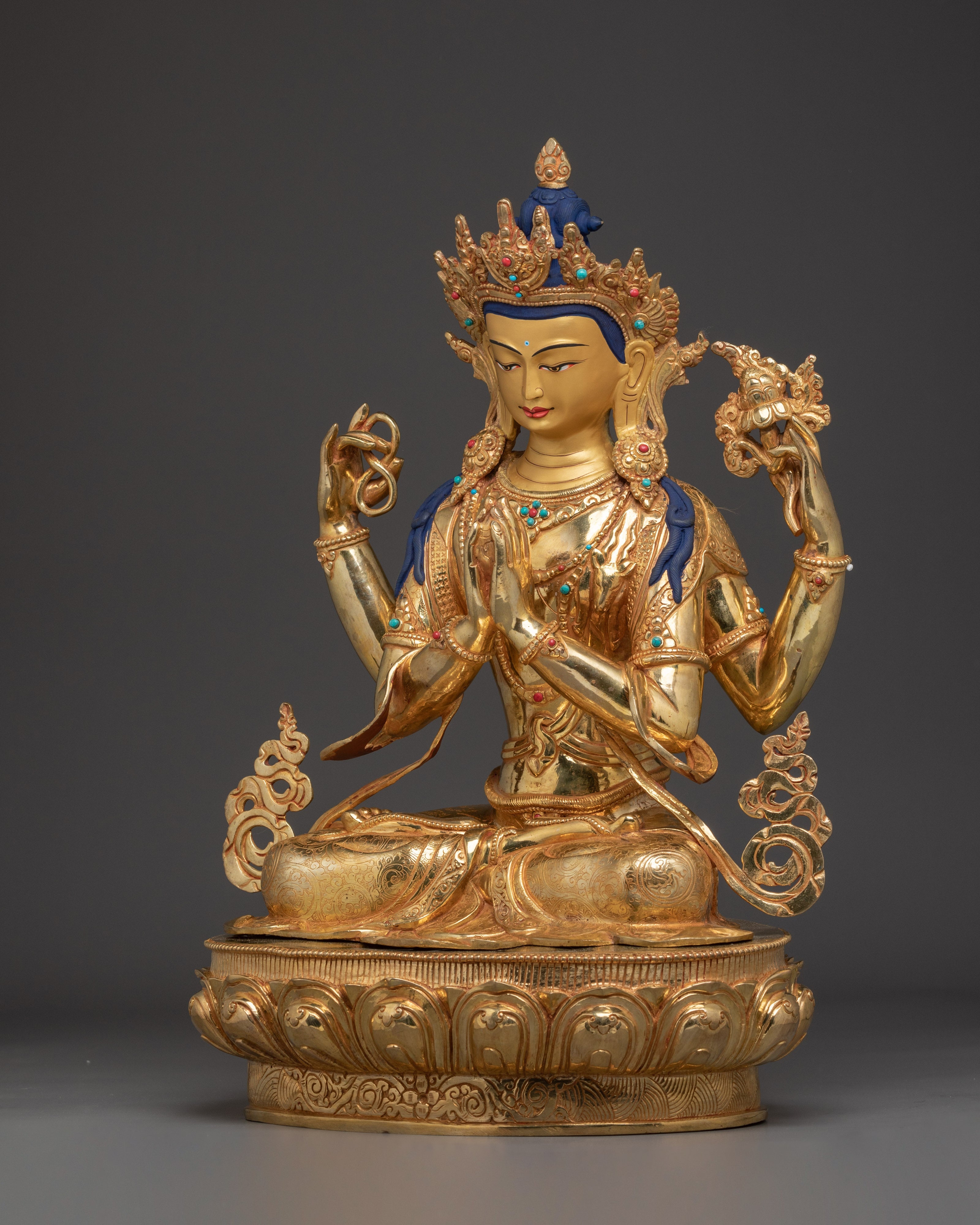 Noble Chenrezig Statue | Avalokiteshvara - Bodhisattva of Compassion