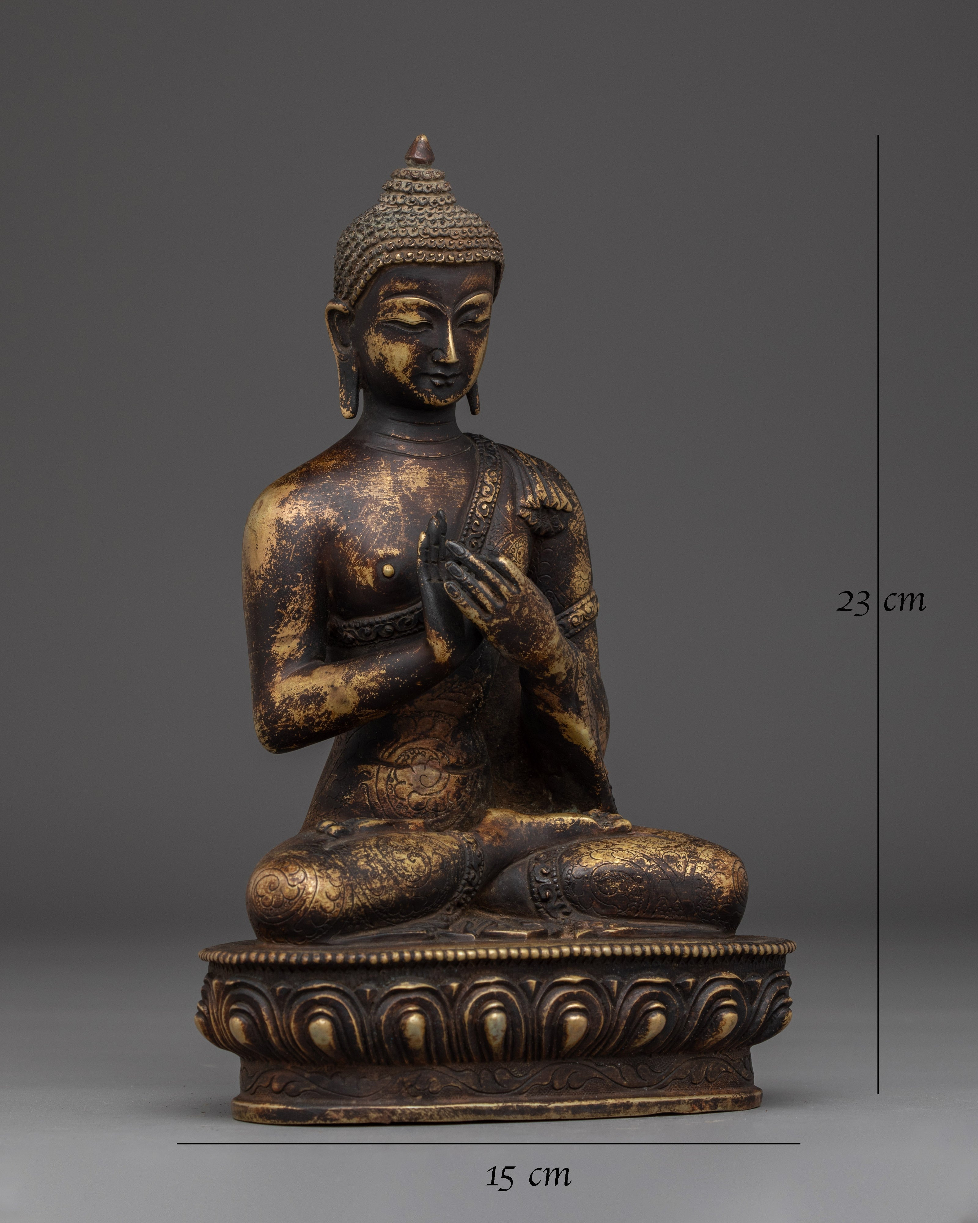 Vairocana Copper Statue for Antique Finish