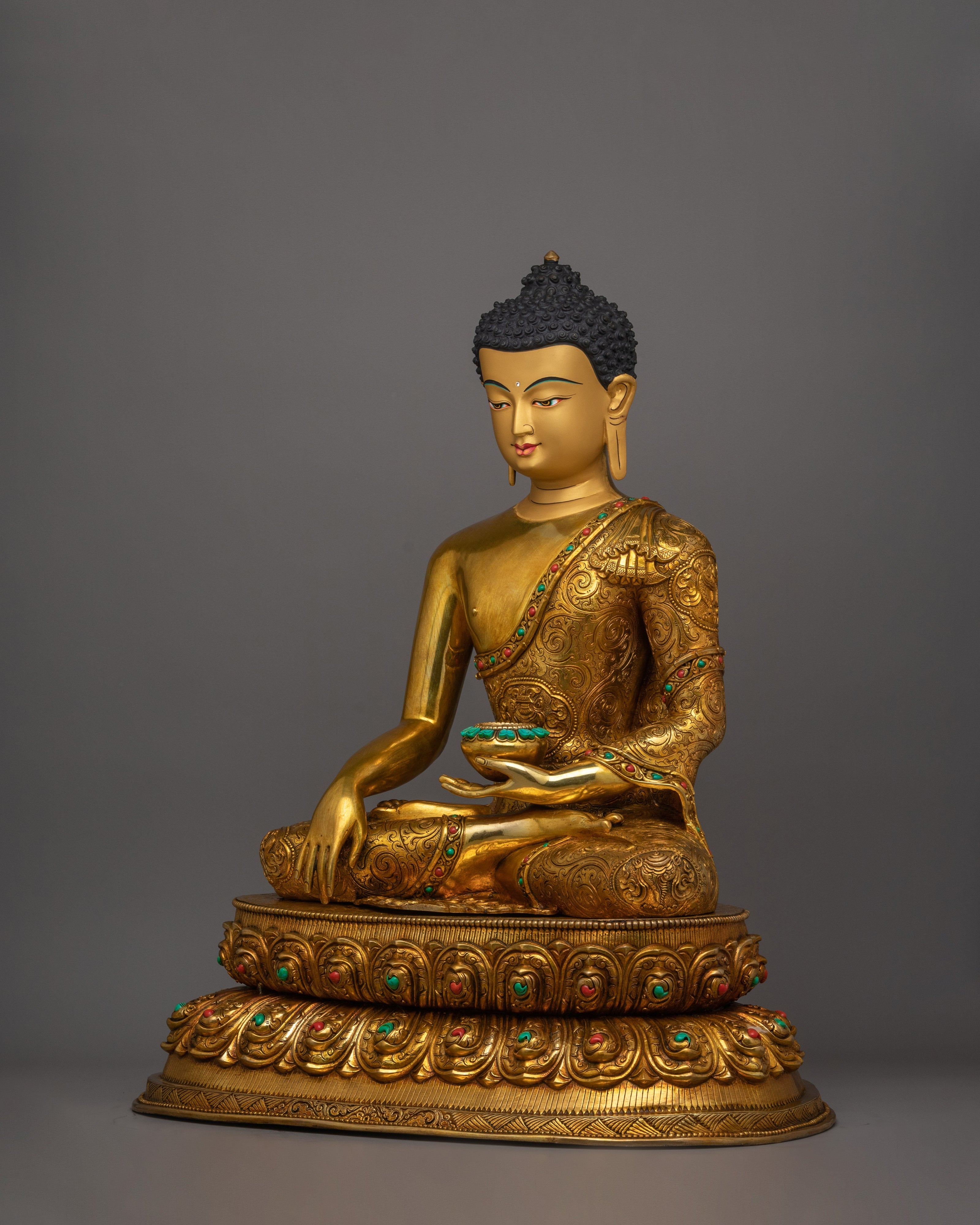 Handcrafted Figurine of Buddha Shakyamuni | A Divine Symbol of Enlightenment