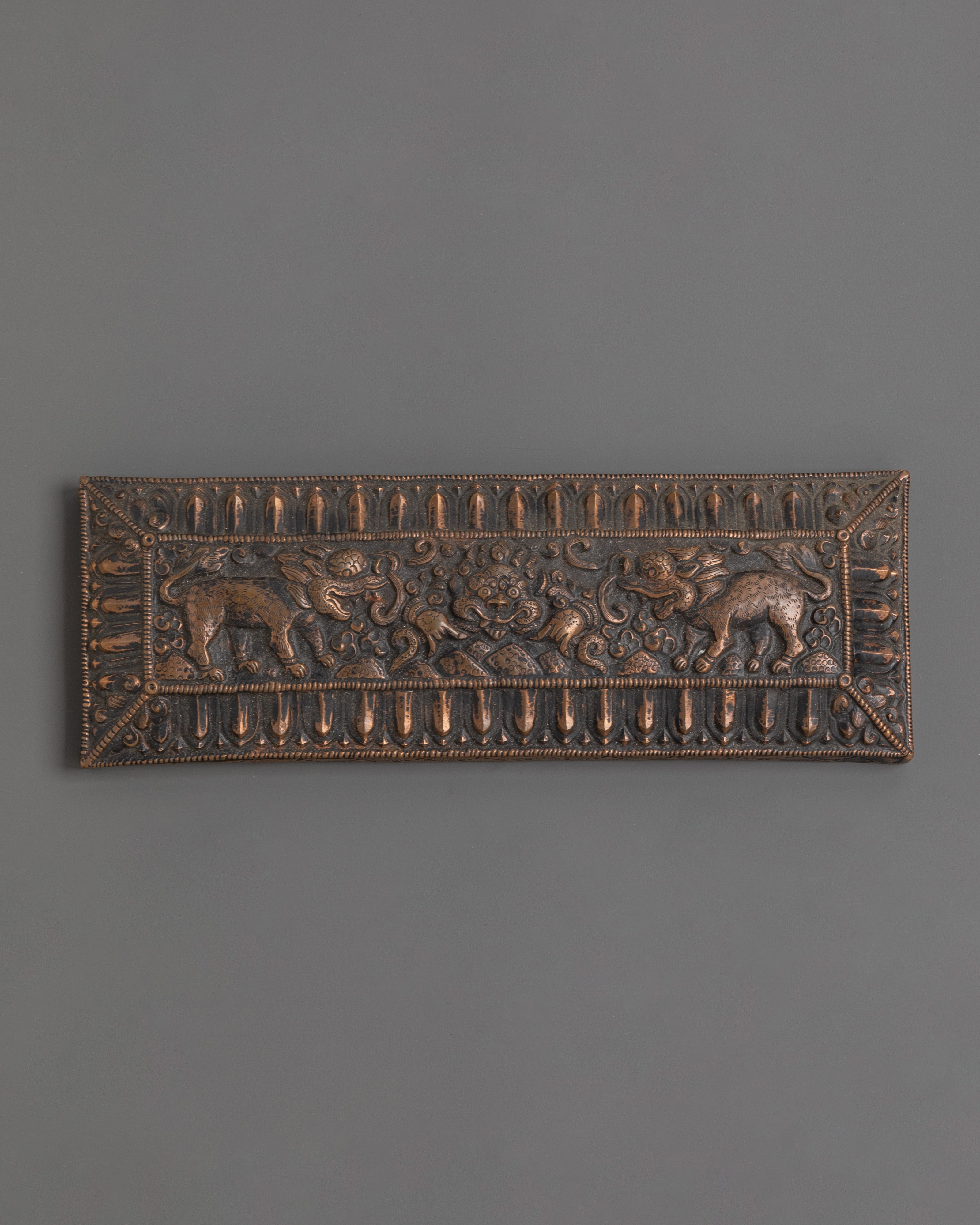 Handcrafted Tibetan Scripture Book Cover