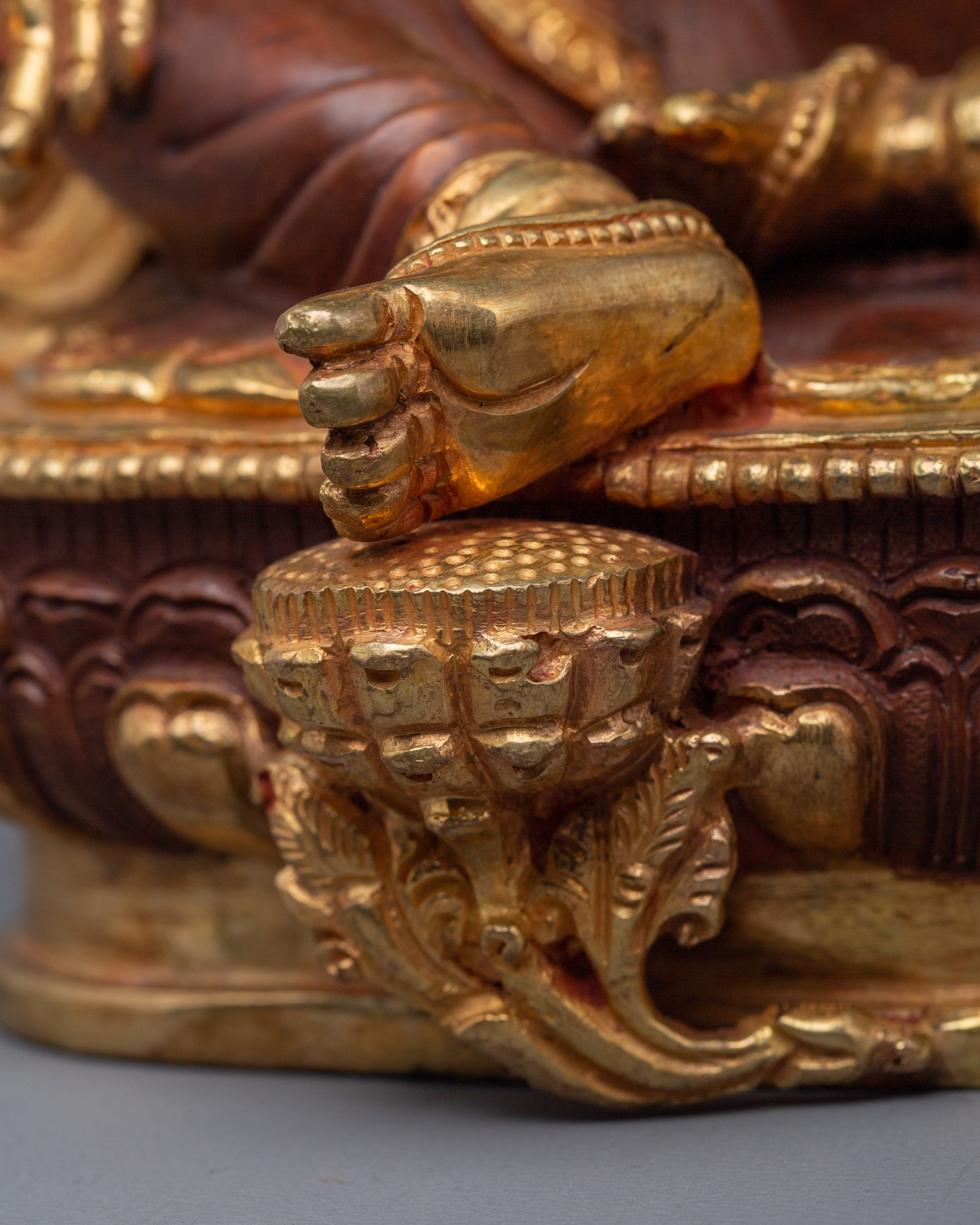 Green Tara Copper Handmade Statue | Shyama Tara - Mother of All Buddhas