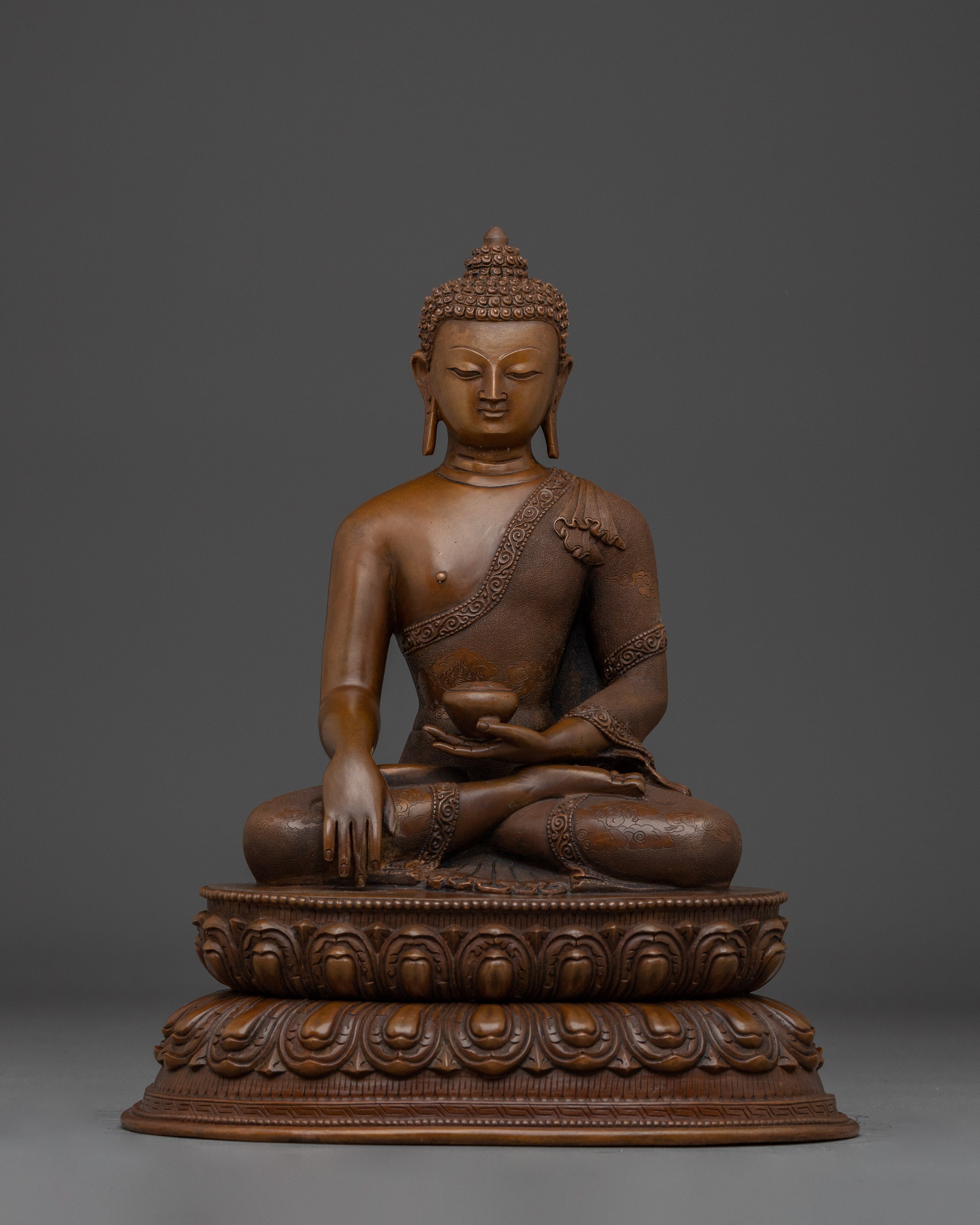 Handcrafted Shakyamuni Buddha Statue for Meditation