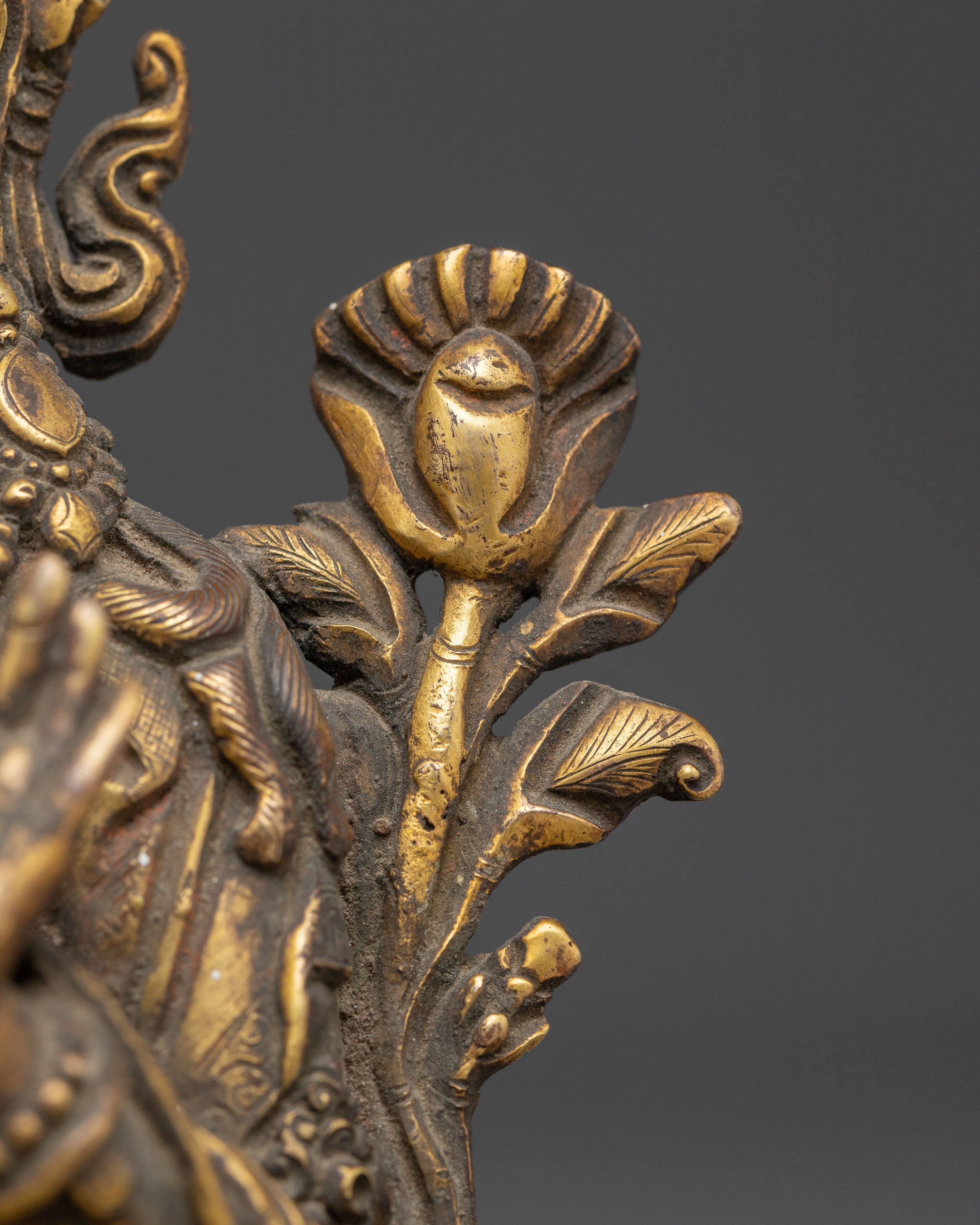 Handcrafted White Tara Figurine | Tibetan Goddess Statue