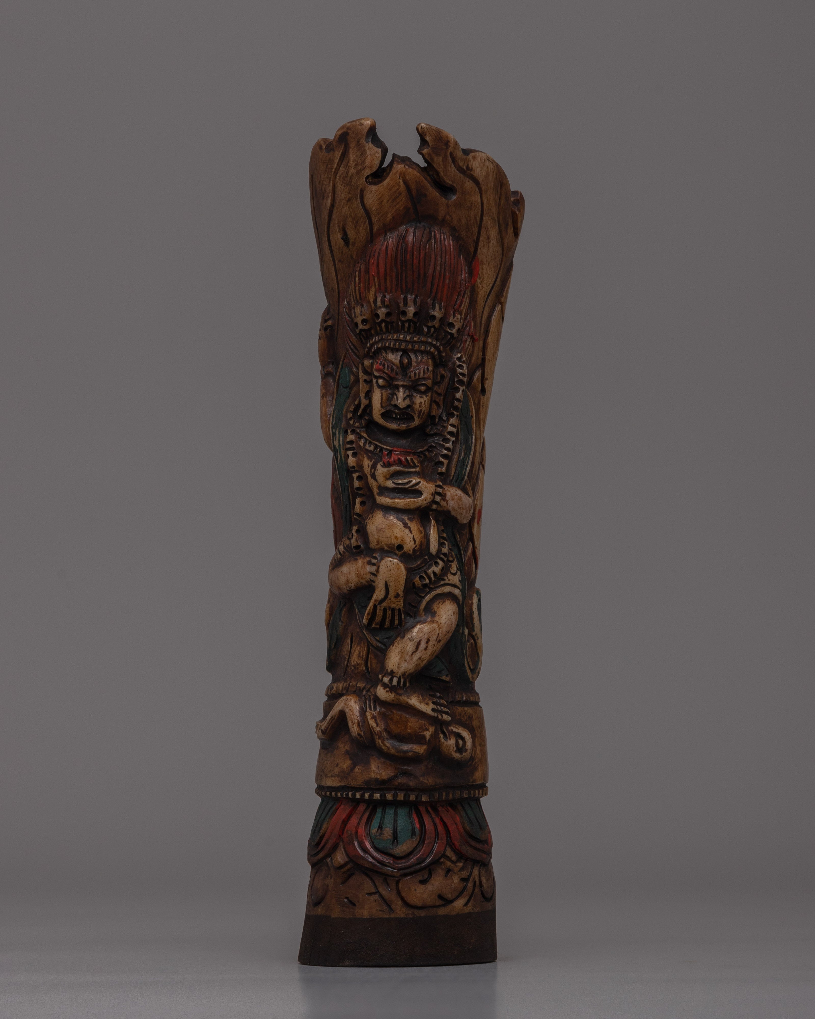 Handcrafted Mahakala Deity Statue