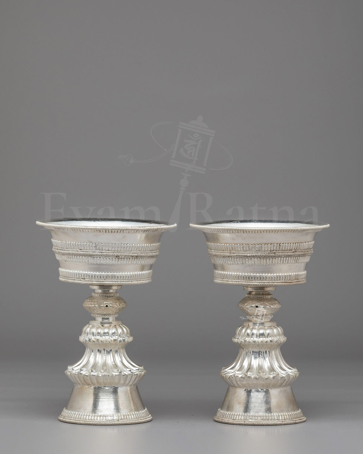 Sacred Buddhist Butter Lamp Set