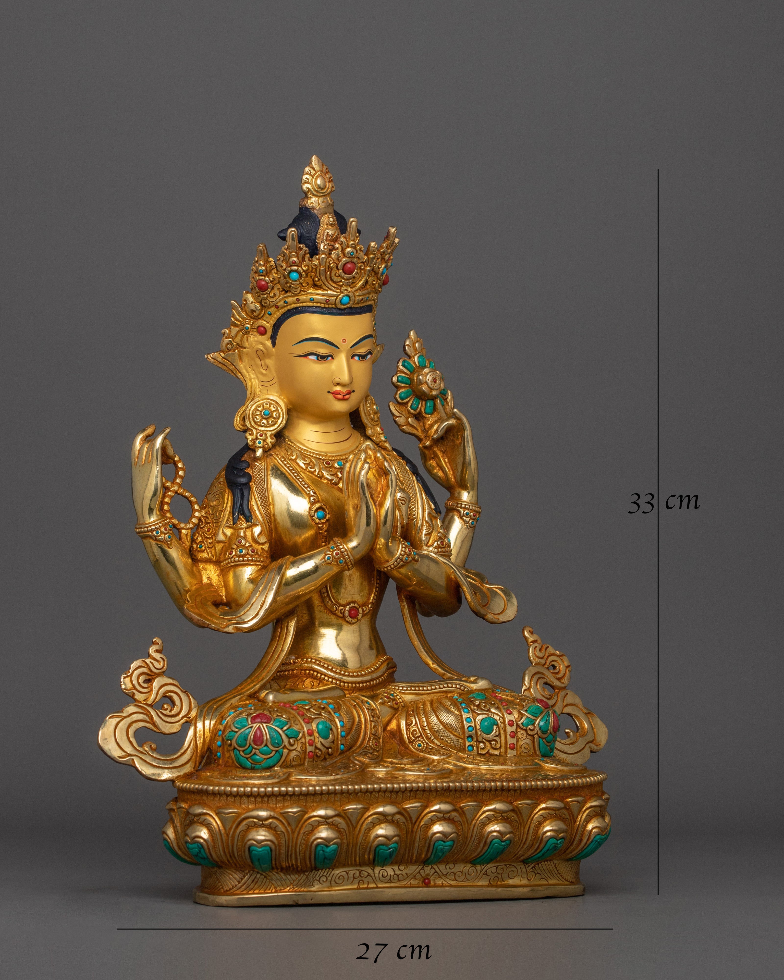 four-armed-figurine-chenrezig