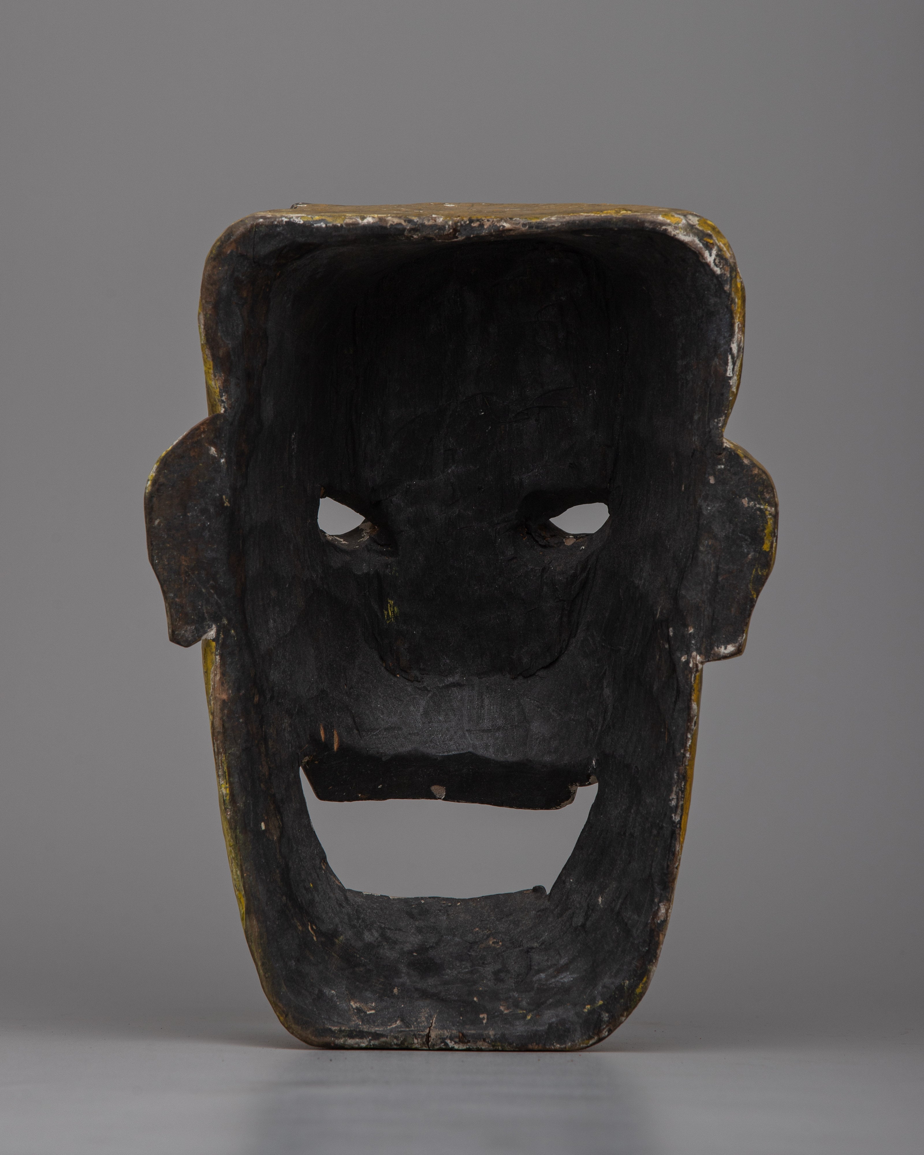 Laughing Wooden Mask | Vintage Art to Bring Joy to Your Home